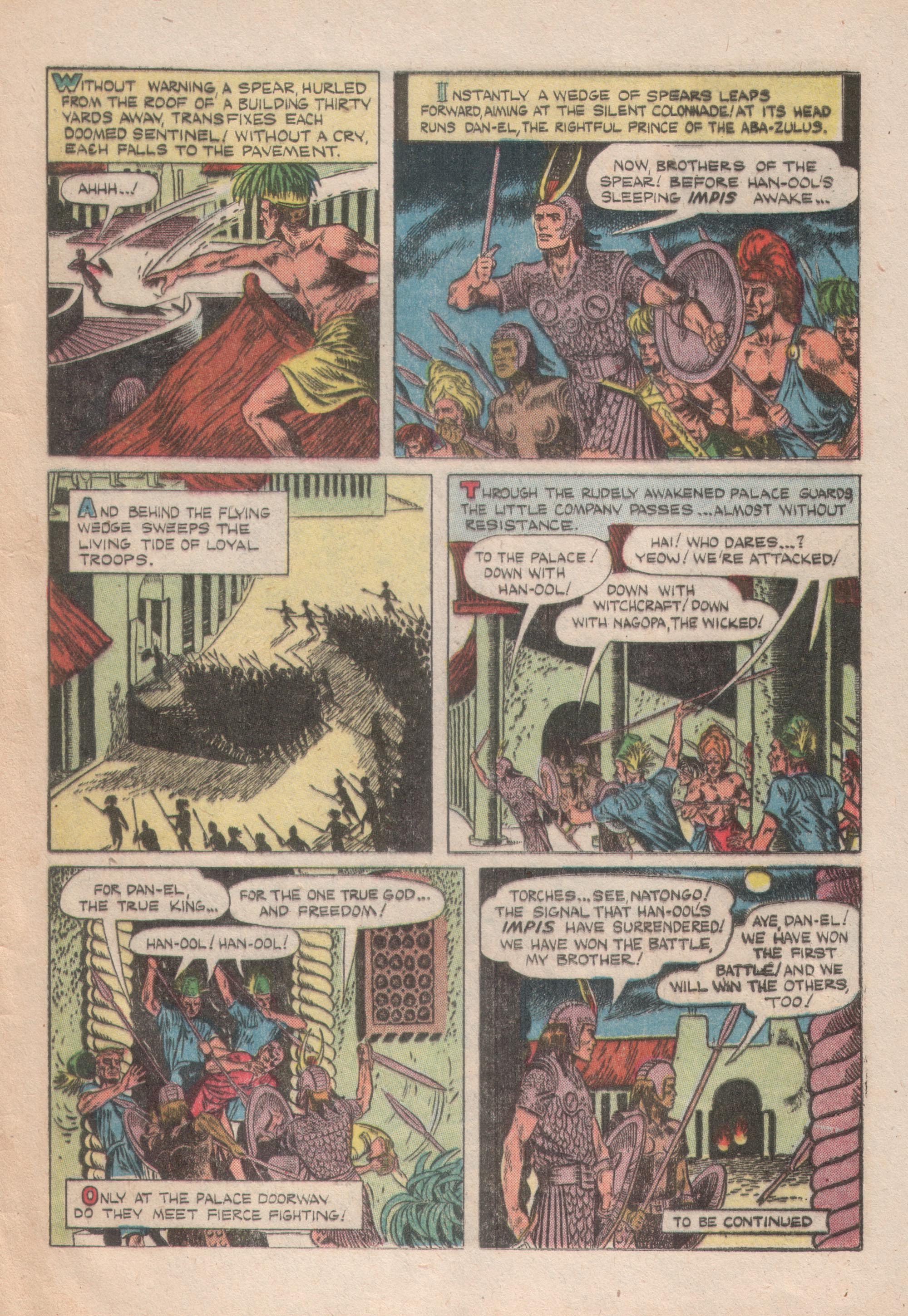 Read online Tarzan (1948) comic -  Issue #41 - 49