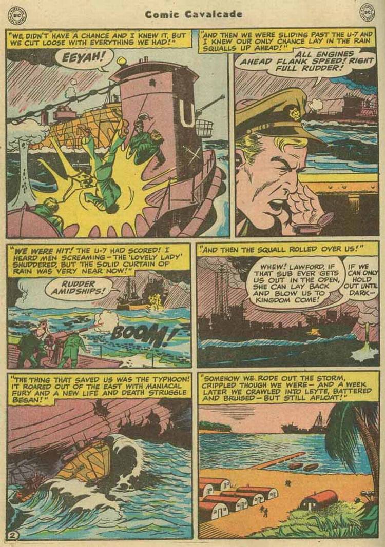 Read online Comic Cavalcade comic -  Issue #29 - 50