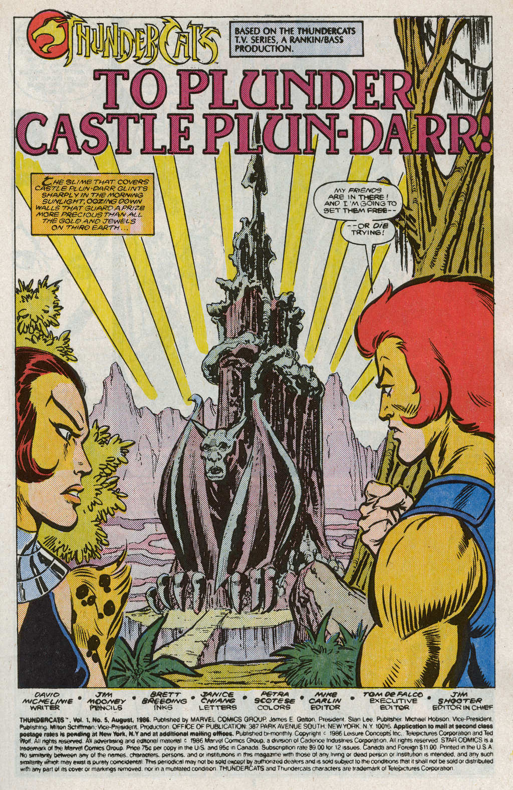 Read online ThunderCats (1985) comic -  Issue #5 - 3