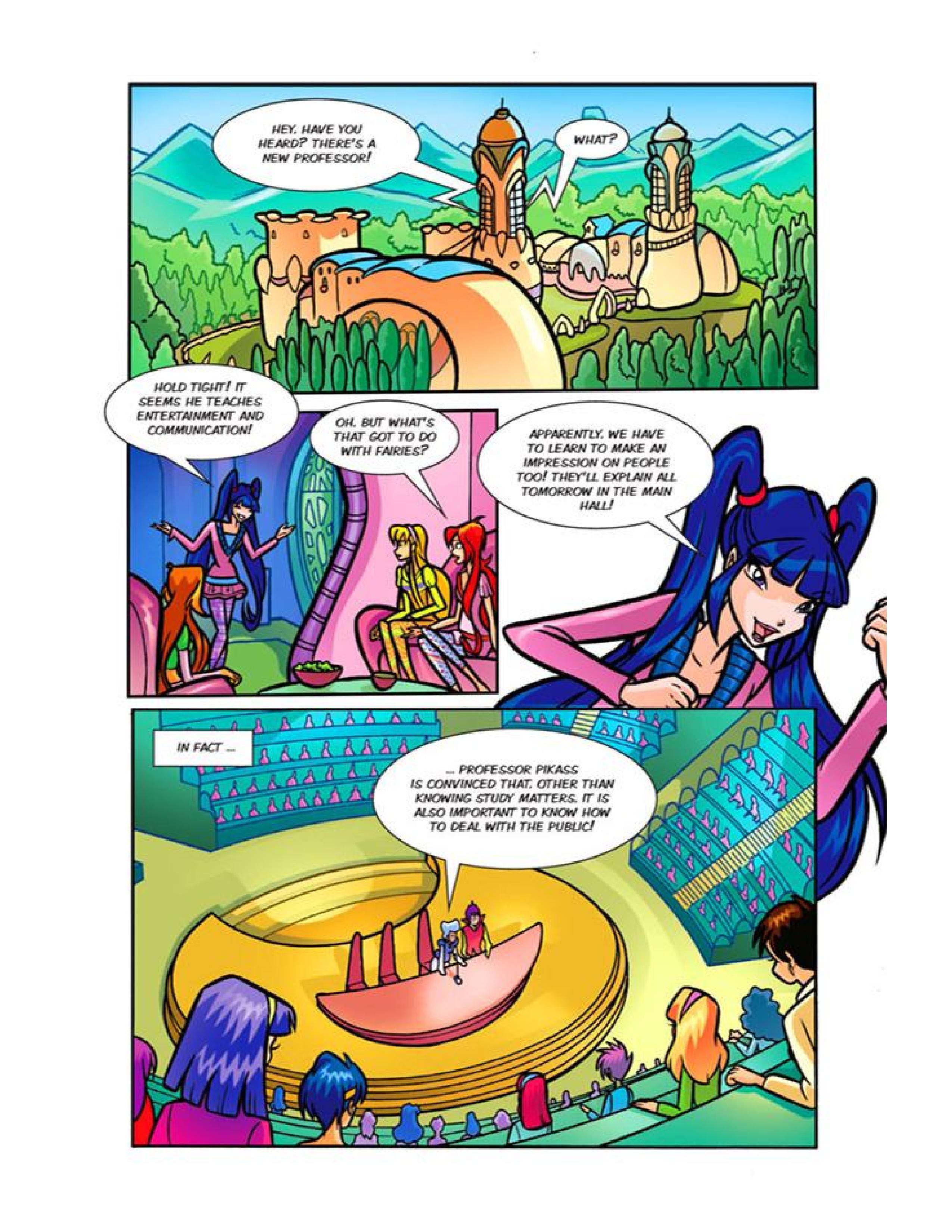 Read online Winx Club Comic comic -  Issue #59 - 2