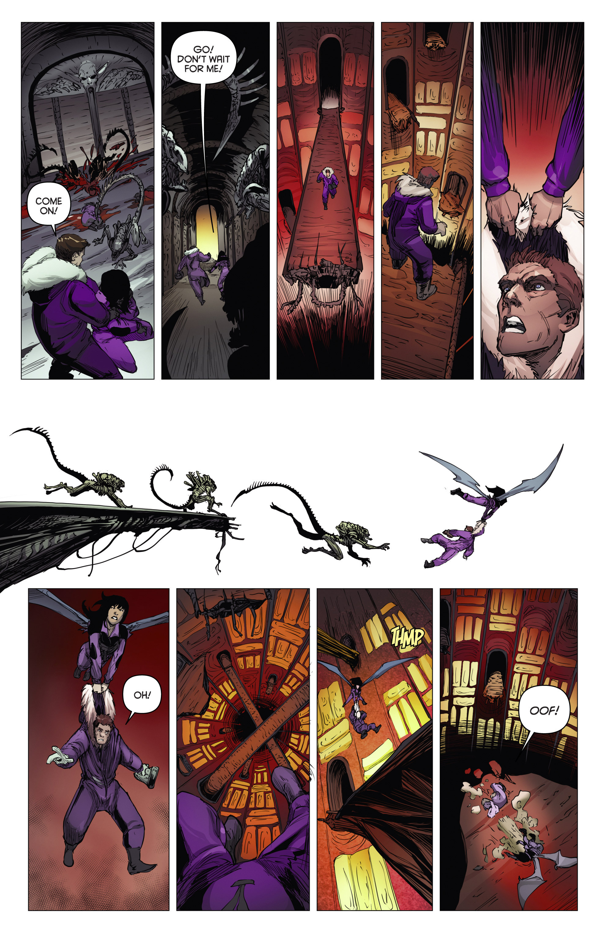 Read online Aliens/Vampirella comic -  Issue #2 - 21