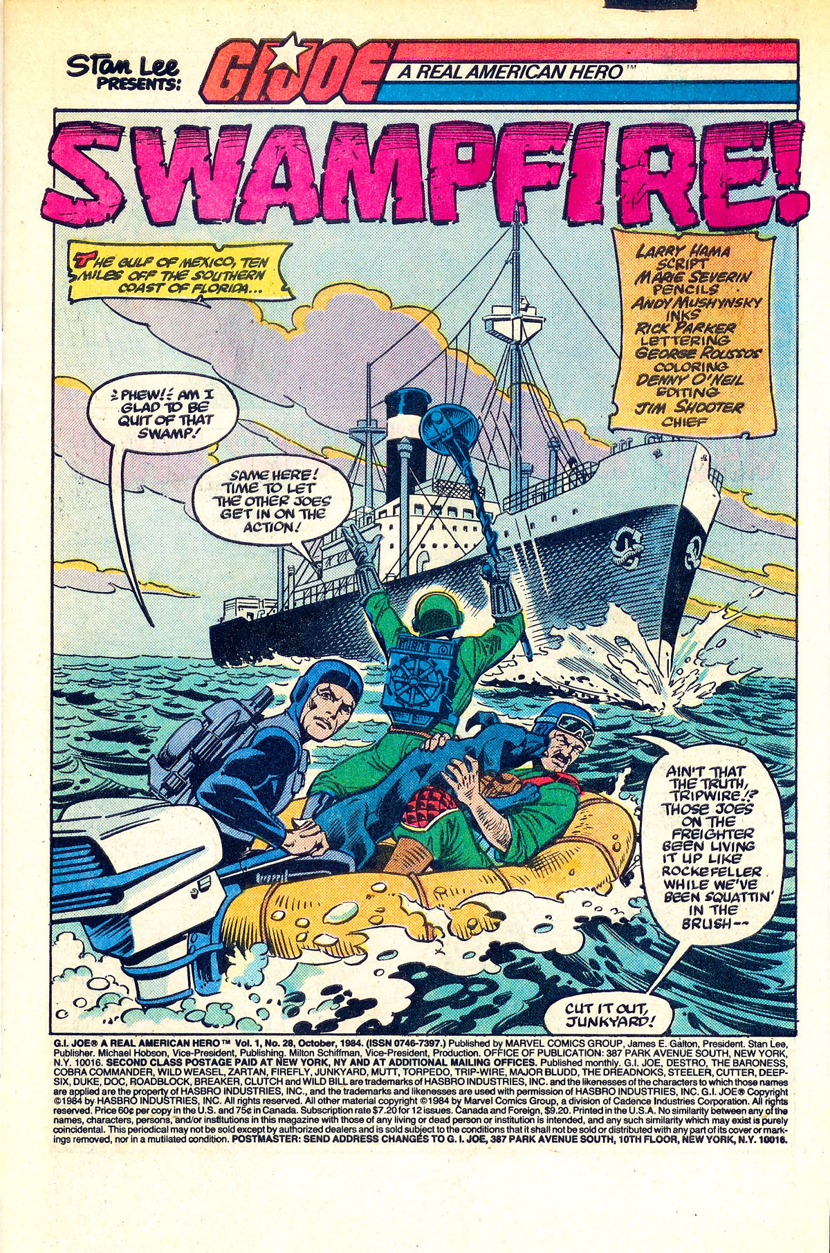 Read online G.I. Joe: A Real American Hero comic -  Issue #28 - 2