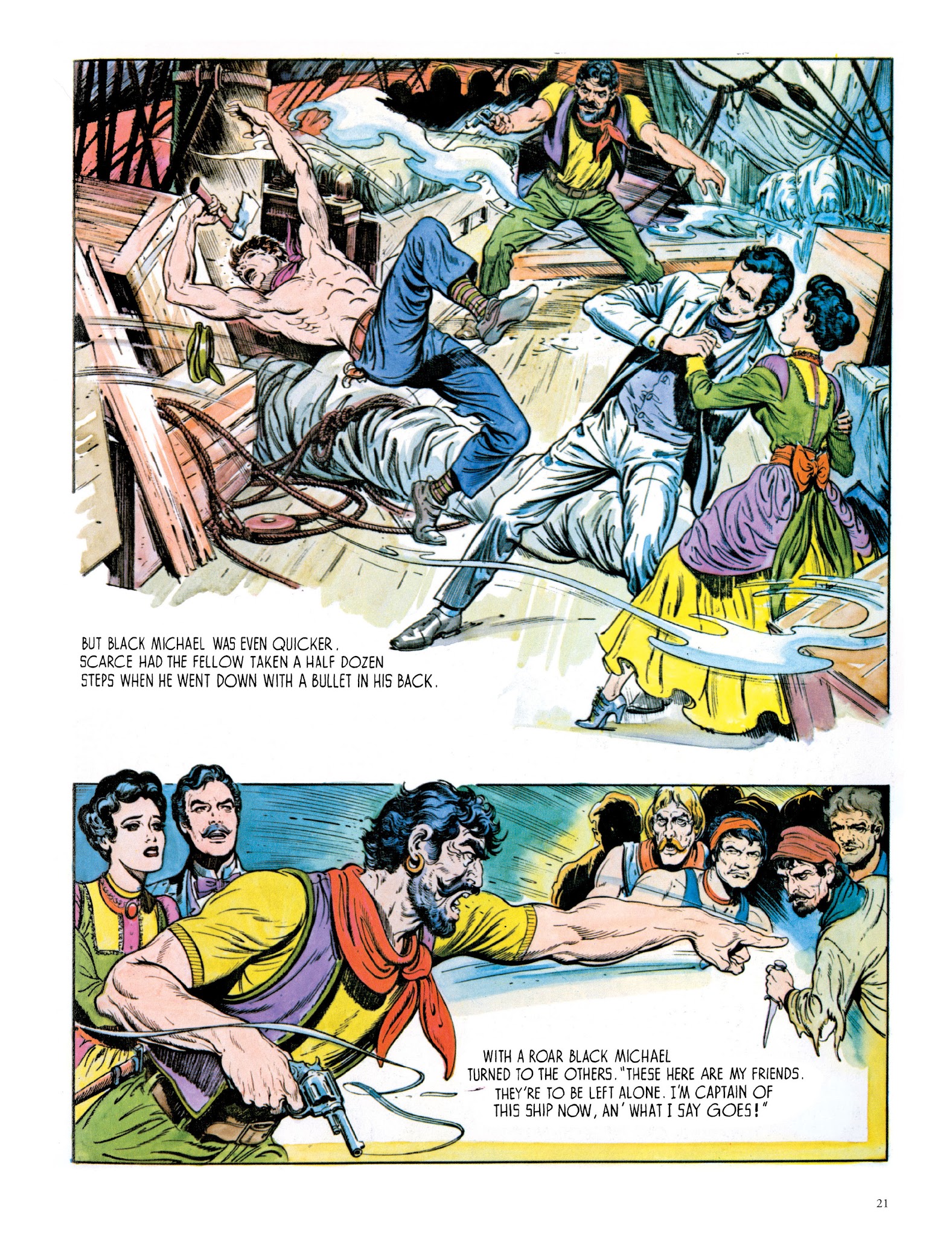 Read online Edgar Rice Burroughs' Tarzan: Burne Hogarth's Lord of the Jungle comic -  Issue # TPB - 23