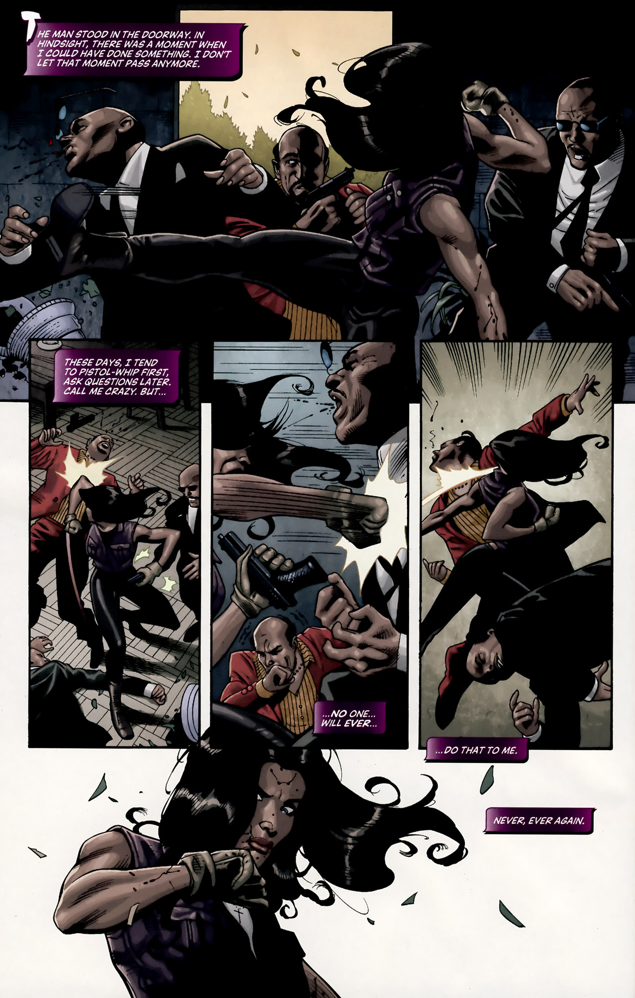 Read online Huntress: Year One comic -  Issue #1 - 10