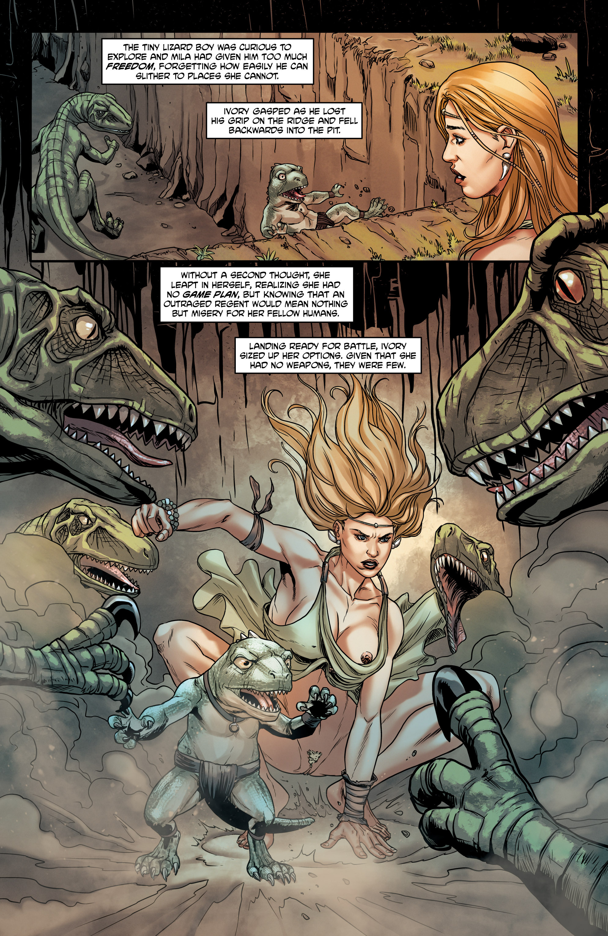 Read online Jungle Fantasy: Ivory comic -  Issue #7 - 14
