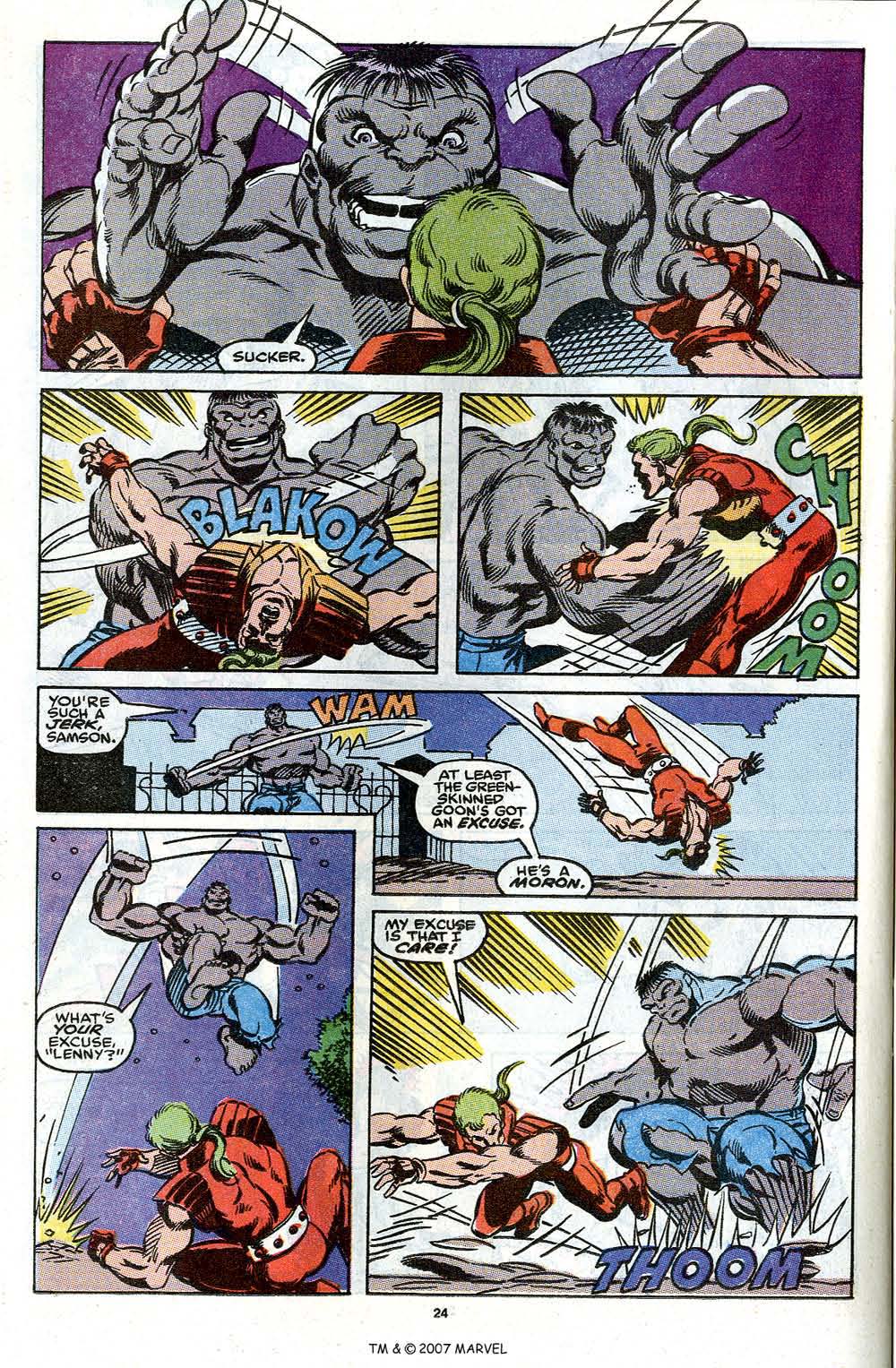 Read online The Incredible Hulk (1968) comic -  Issue #373 - 26