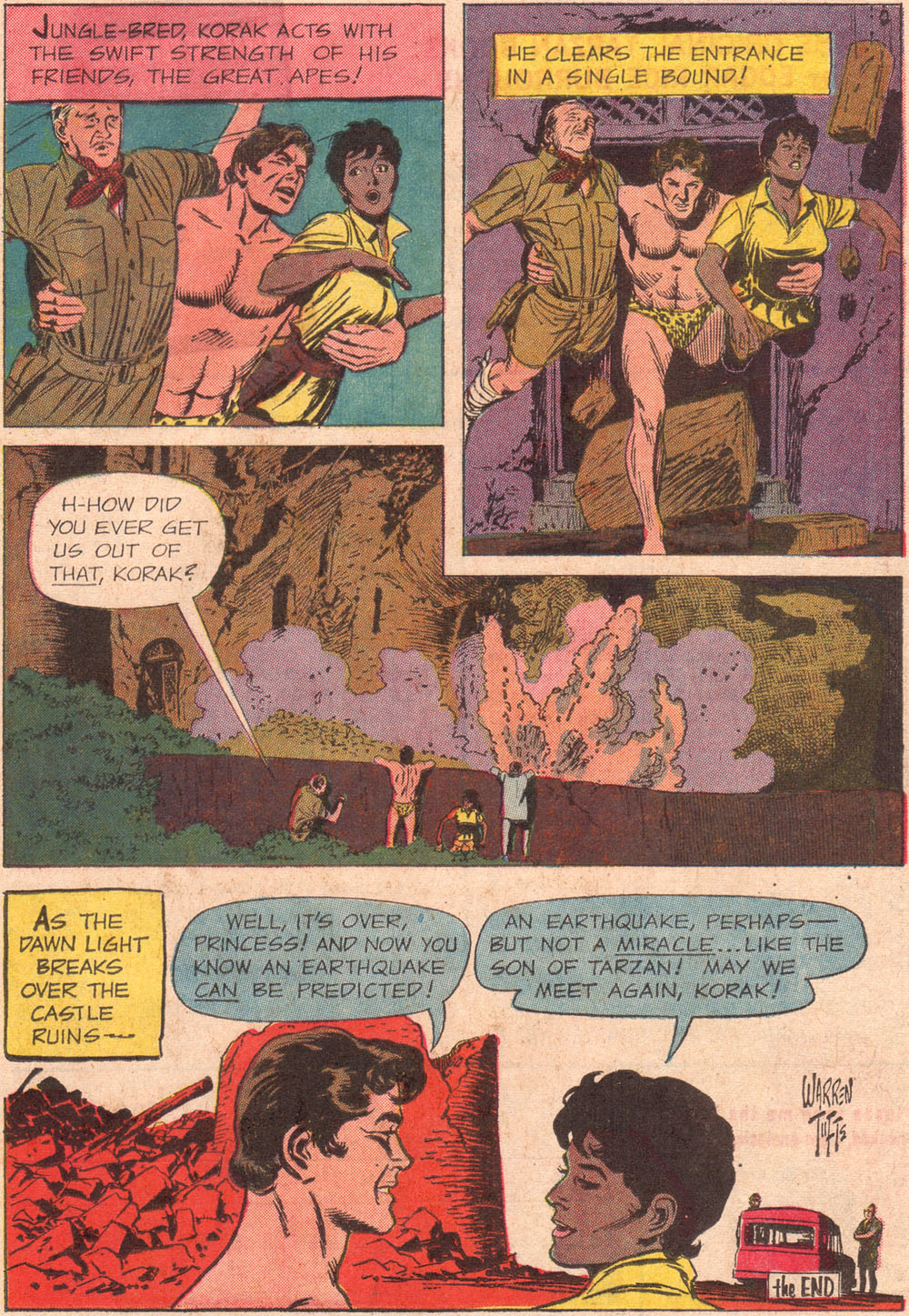 Read online Korak, Son of Tarzan (1964) comic -  Issue #13 - 17