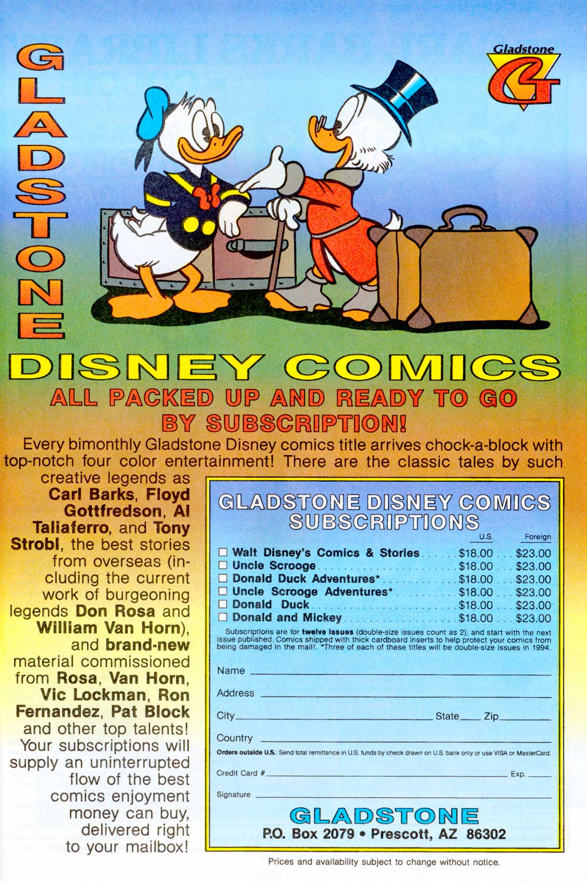 Read online Walt Disney's Donald Duck Adventures (1987) comic -  Issue #29 - 17