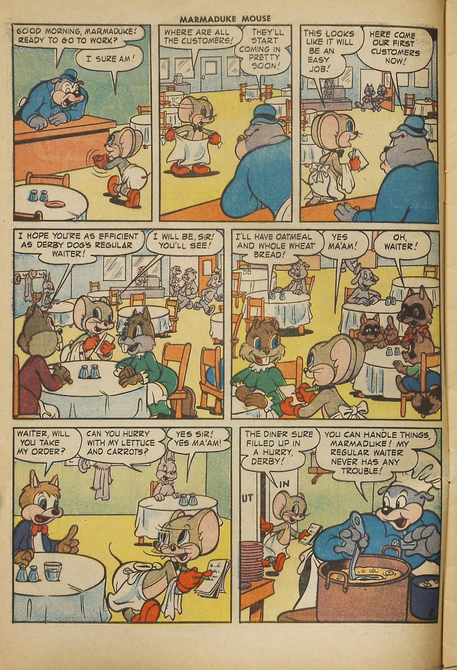 Read online Marmaduke Mouse comic -  Issue #50 - 4