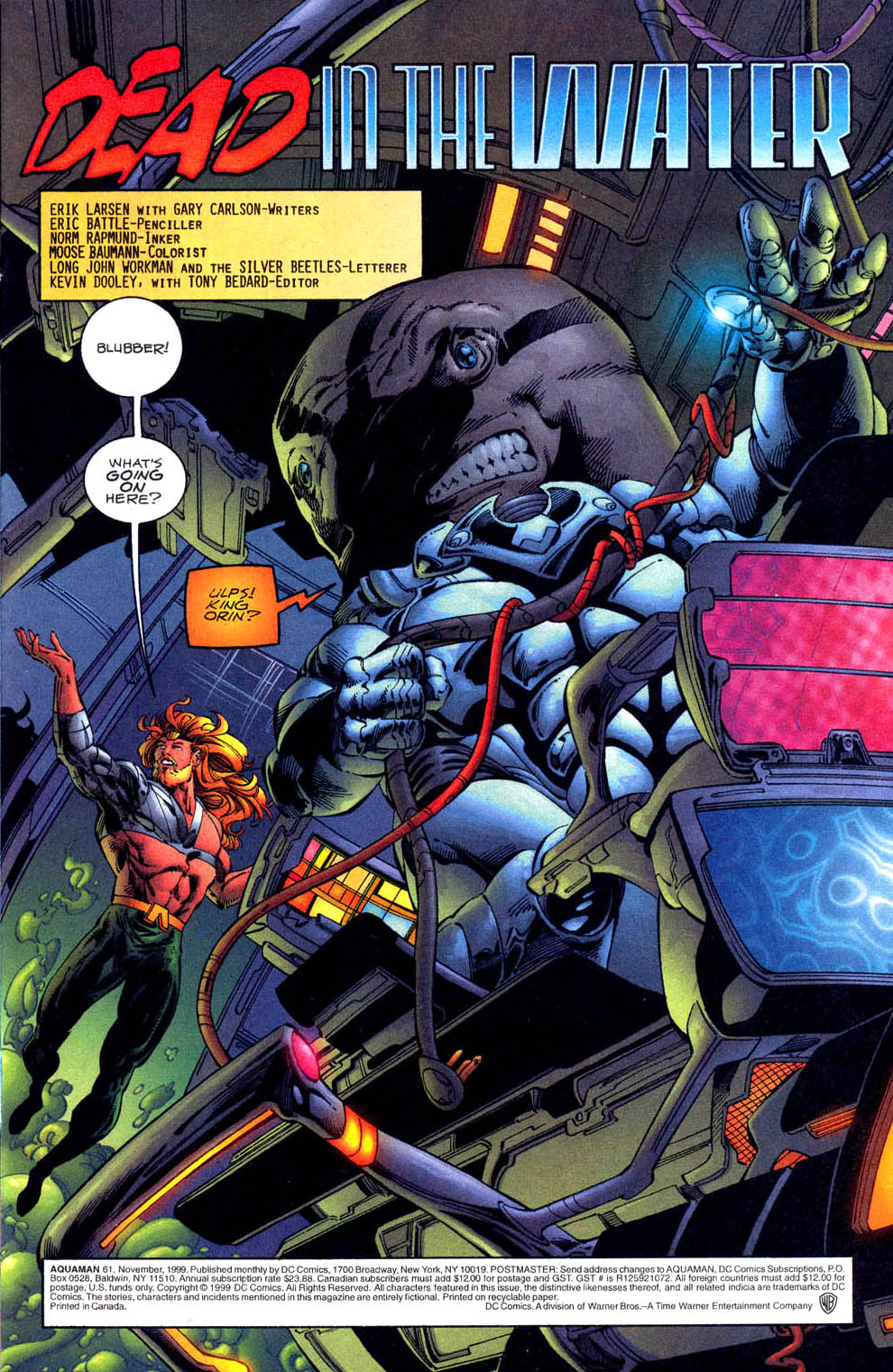 Read online Aquaman (1994) comic -  Issue #61 - 2