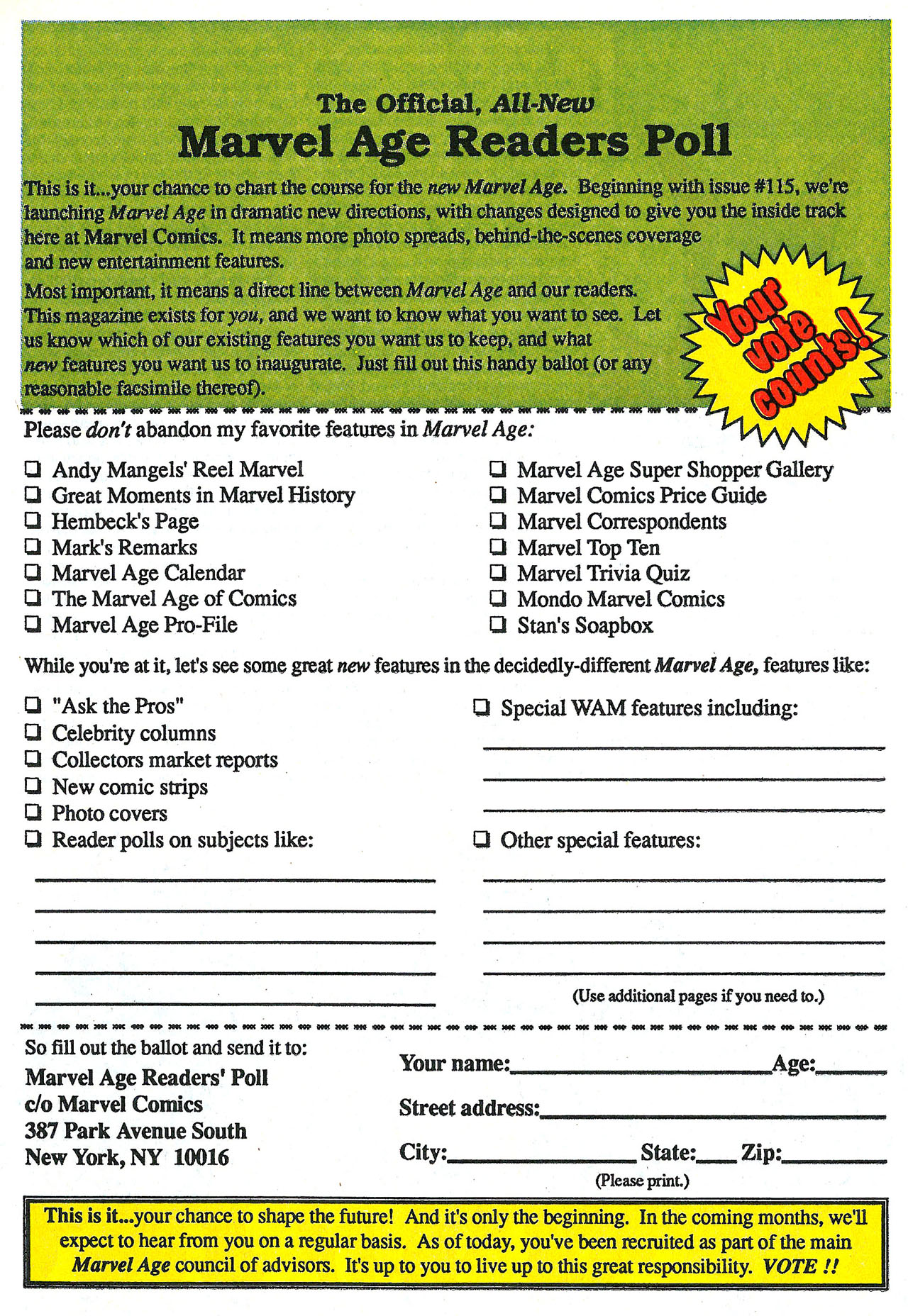 Read online Marvel Age comic -  Issue #112 - 24