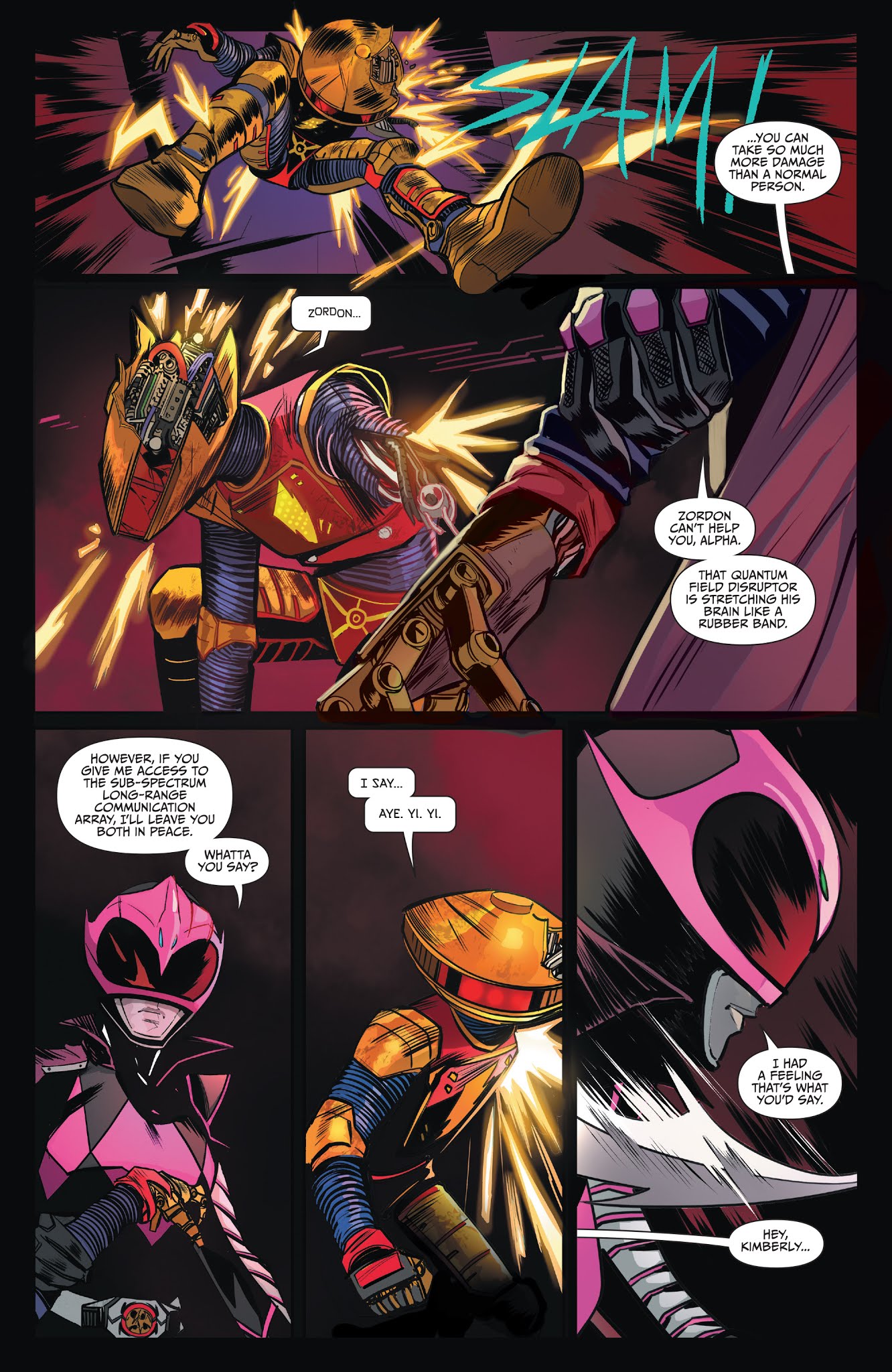 Read online Saban's Go Go Power Rangers comic -  Issue #10 - 23