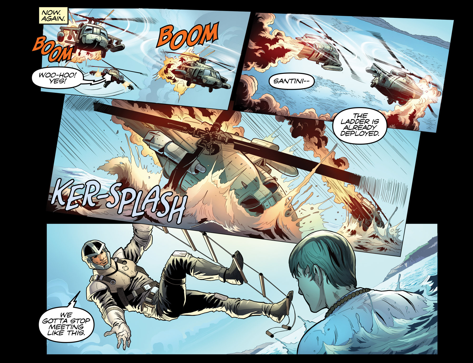 Read online Airwolf Airstrikes comic -  Issue #5 - 13