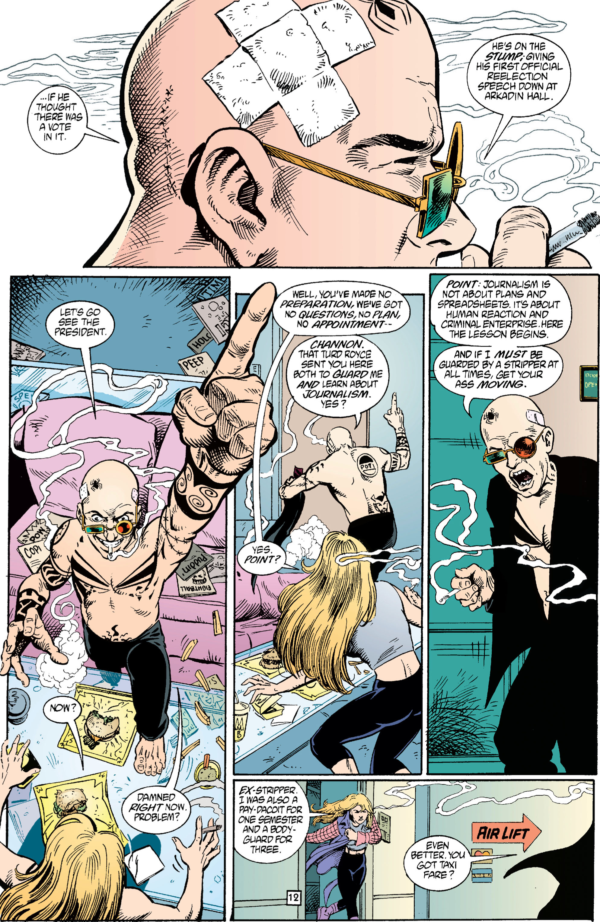 Read online Transmetropolitan comic -  Issue #4 - 13