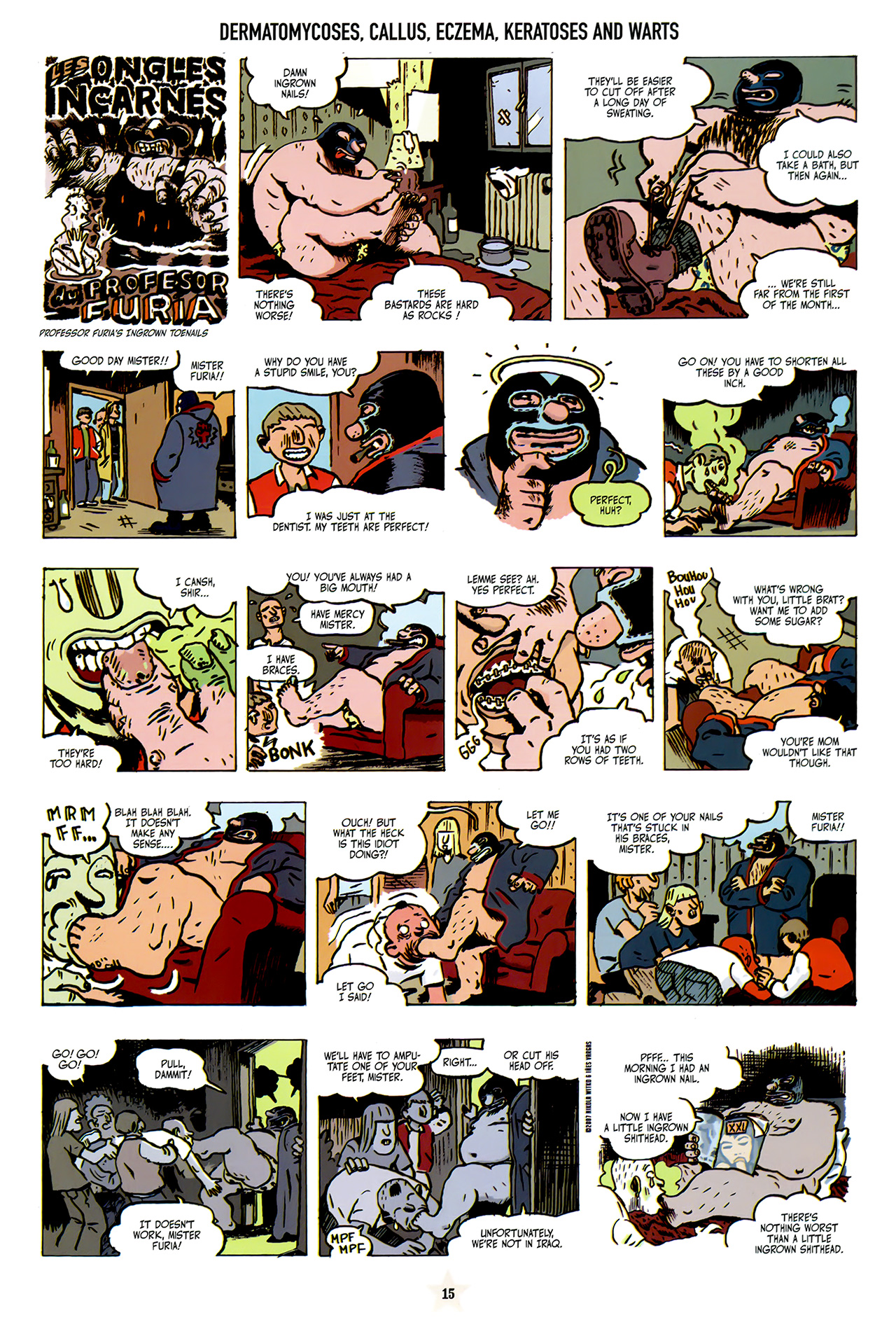 Read online Lucha Libre comic -  Issue #5 - 17