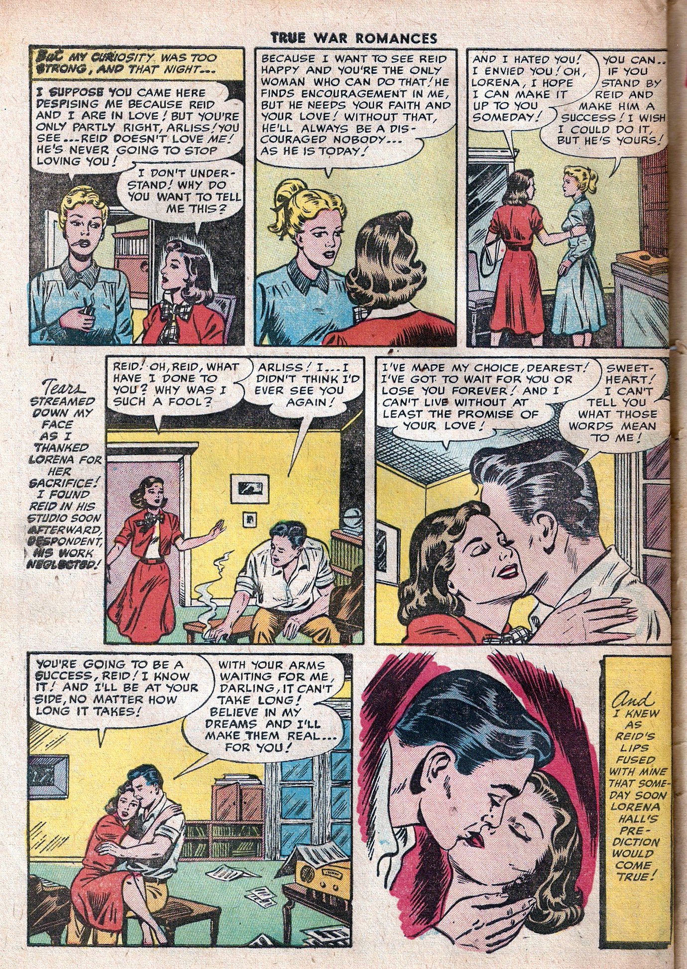 Read online True War Romances comic -  Issue #20 - 32