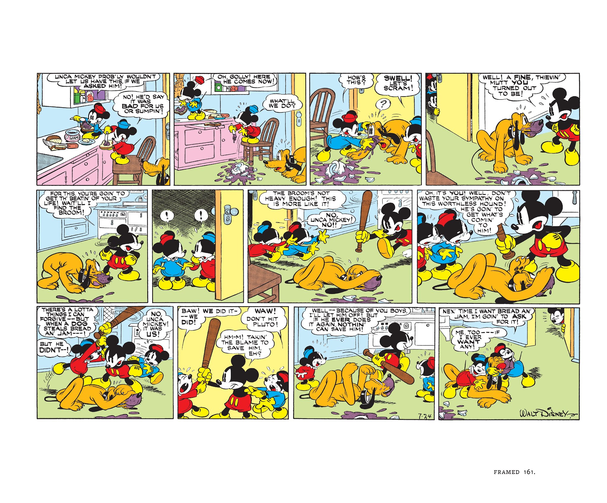 Read online Walt Disney's Mickey Mouse Color Sundays comic -  Issue # TPB 2 (Part 2) - 61