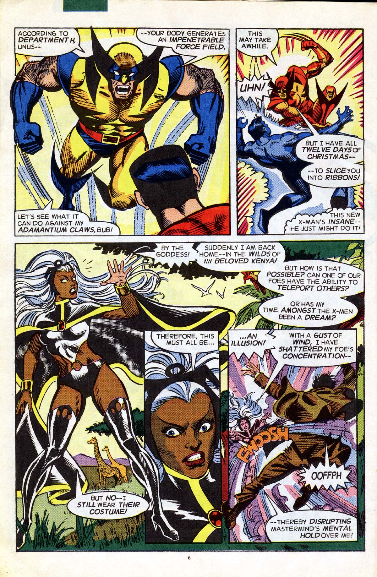 Read online Marvel Holiday Special (1991) comic -  Issue #1991 - 9