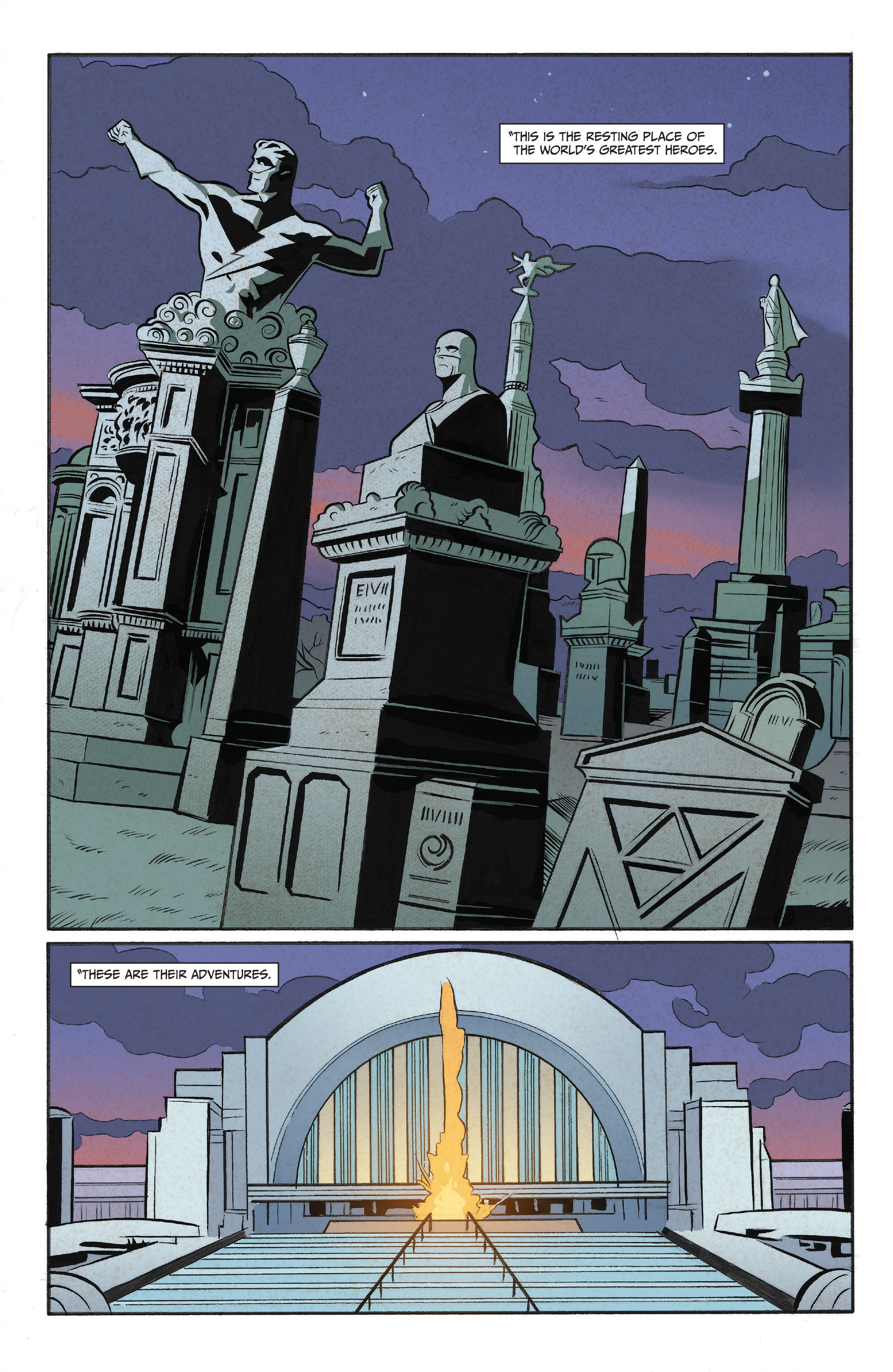 Read online Jupiter's Circle comic -  Issue #1 - 4