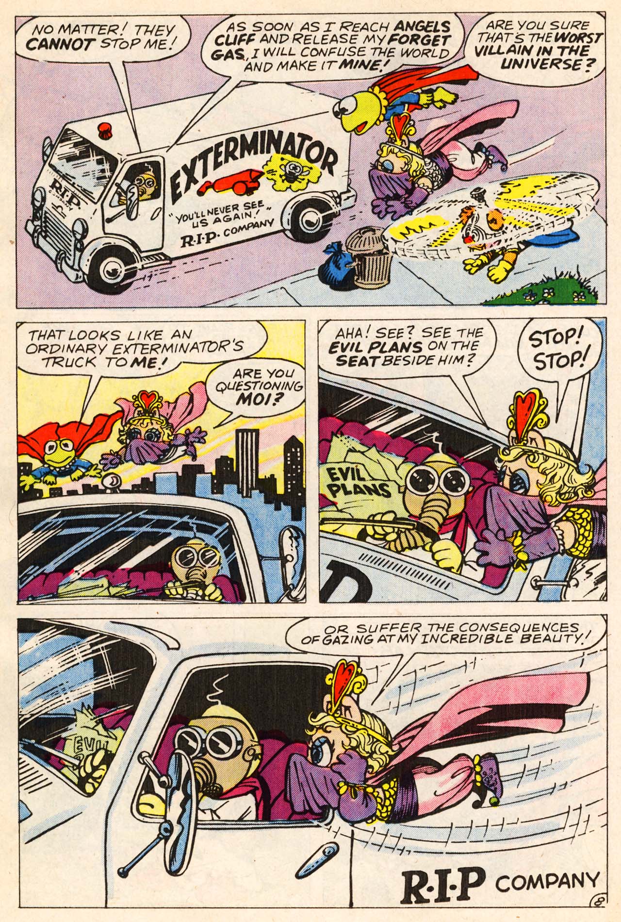 Read online Muppet Babies comic -  Issue #11 - 12