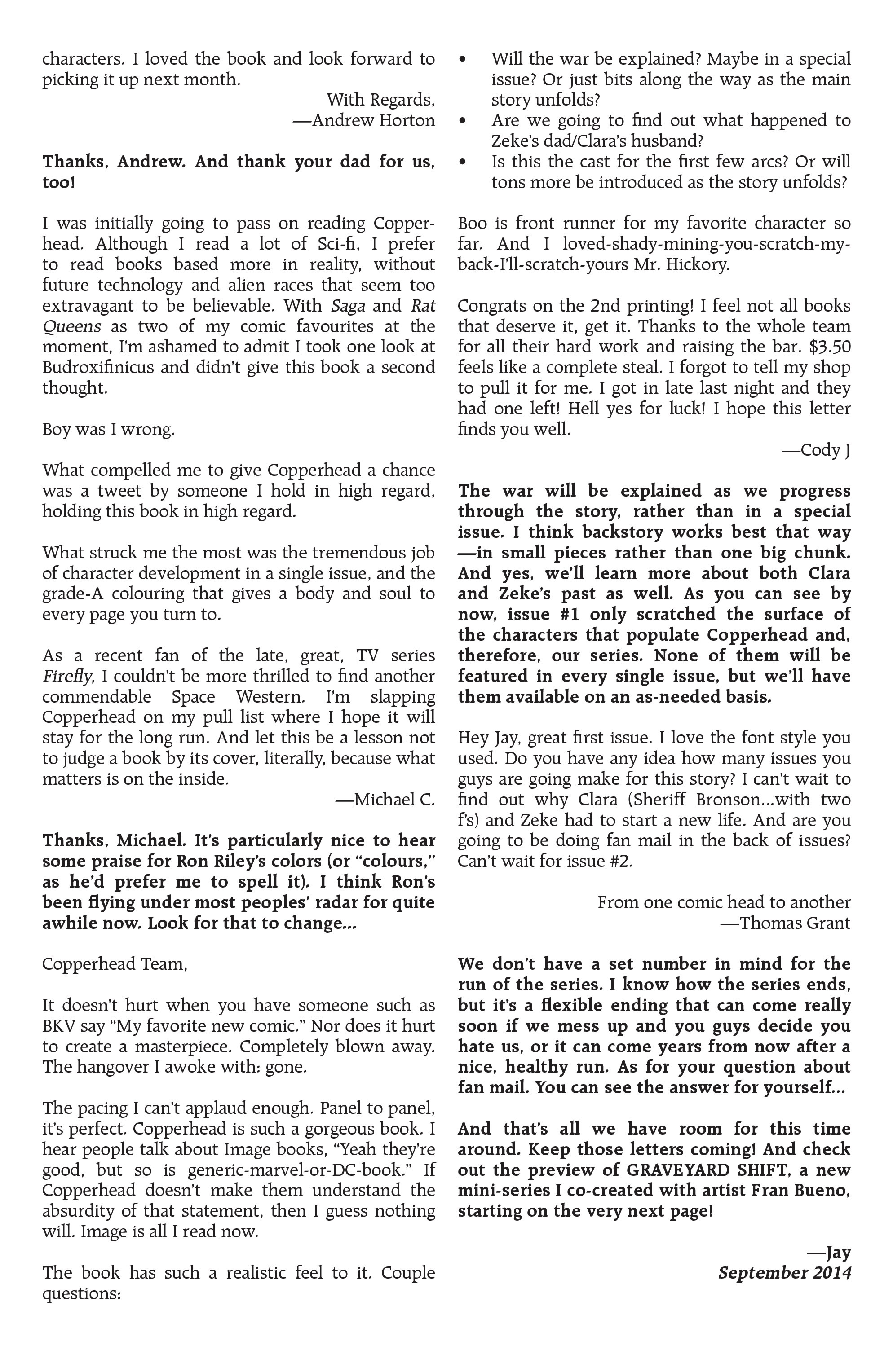 Read online Copperhead comic -  Issue #3 - 22