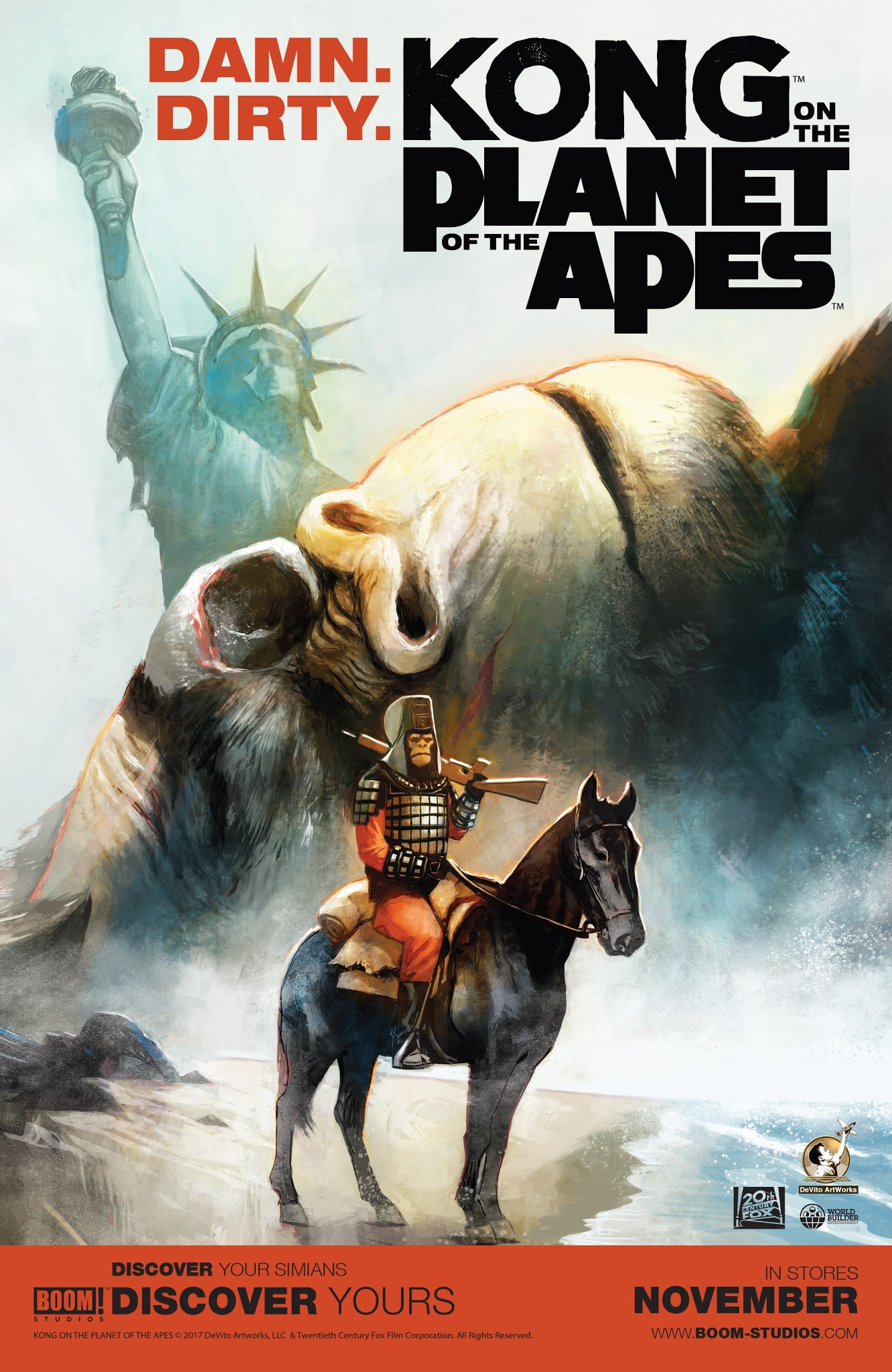 Read online War for the Planet of the Apes comic -  Issue #3 - 28