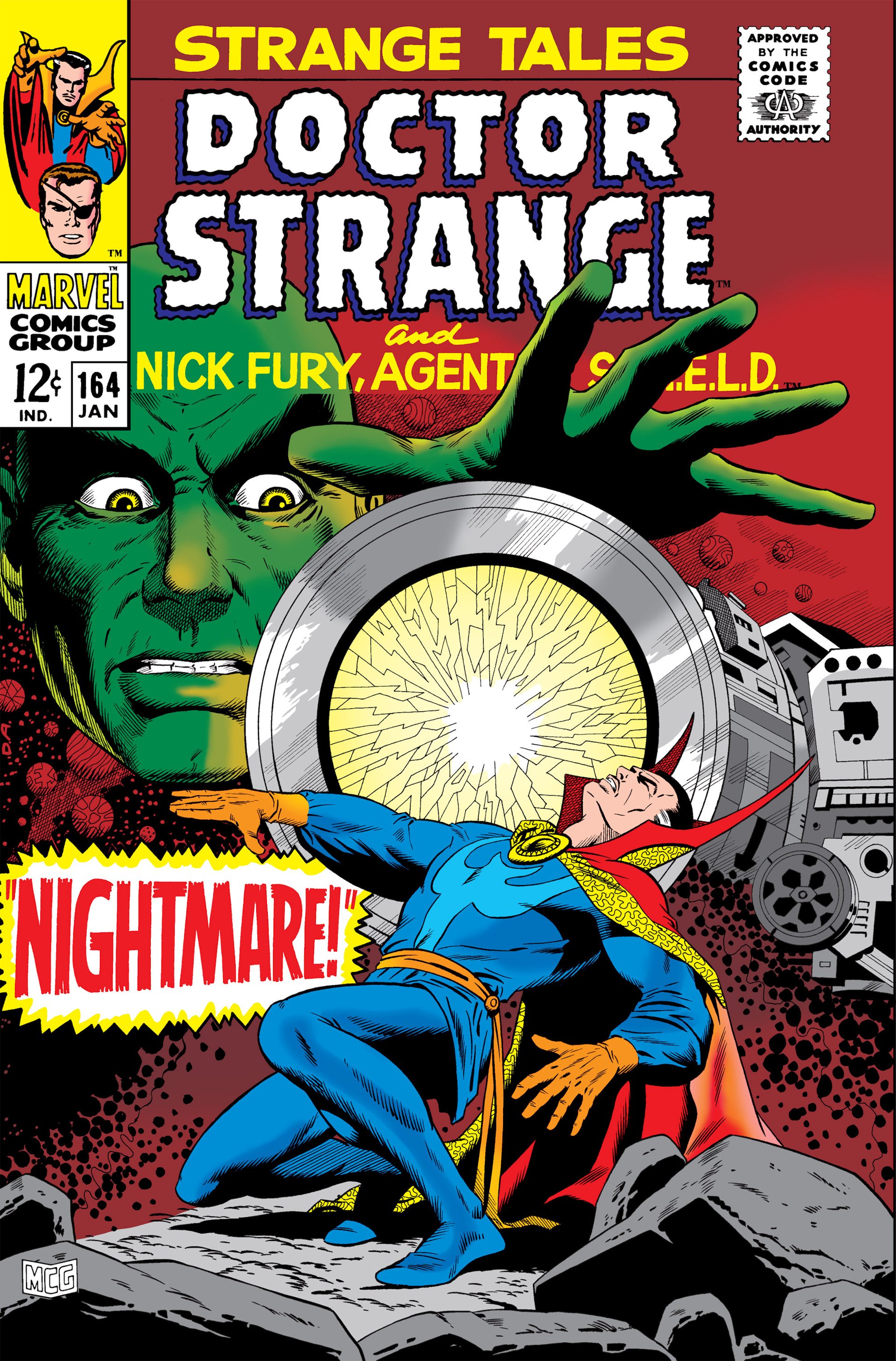 Read online Strange Tales (1951) comic -  Issue #164 - 1