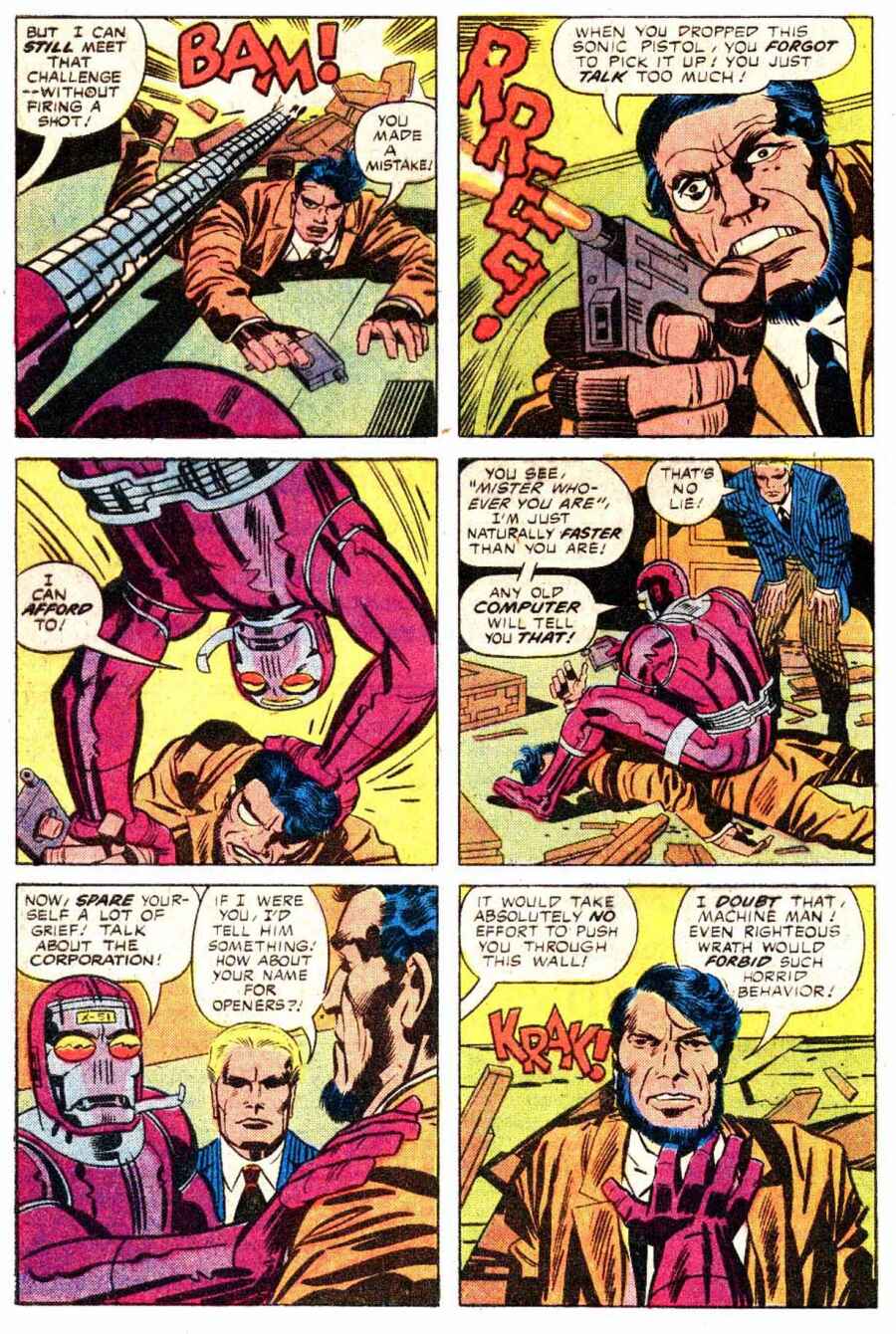 Read online Machine Man (1978) comic -  Issue #9 - 15