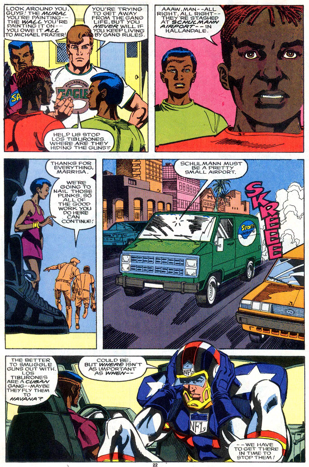 Read online NFL SuperPro comic -  Issue #2 - 17