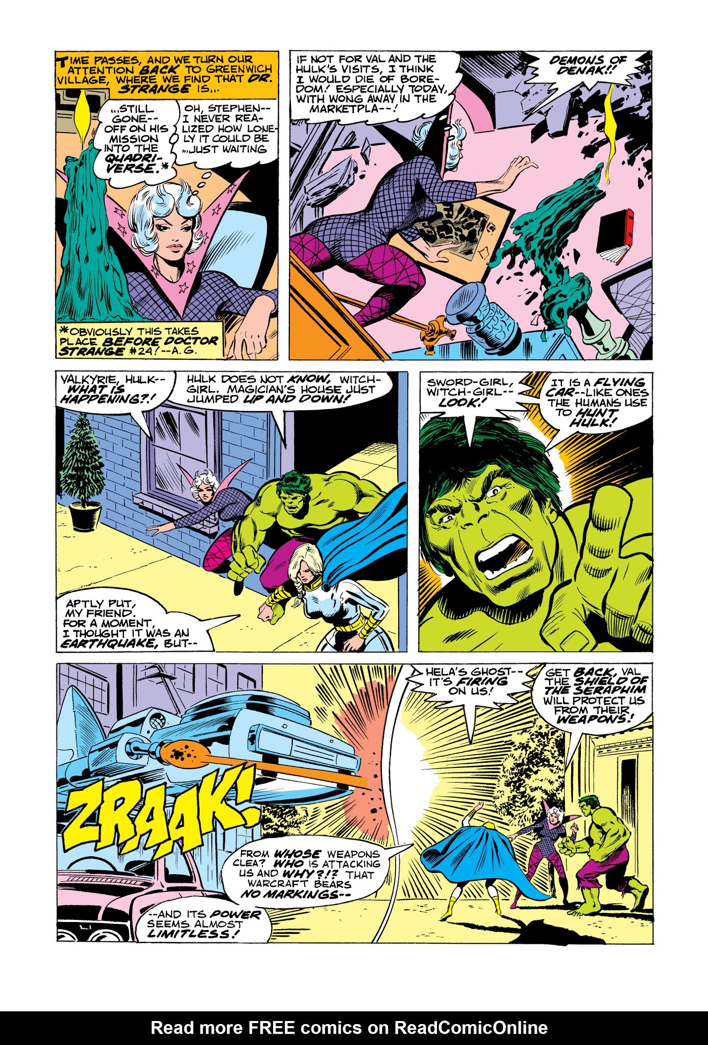 Read online Marvel Masterworks: The Defenders comic -  Issue # TPB 6 (Part 3) - 84