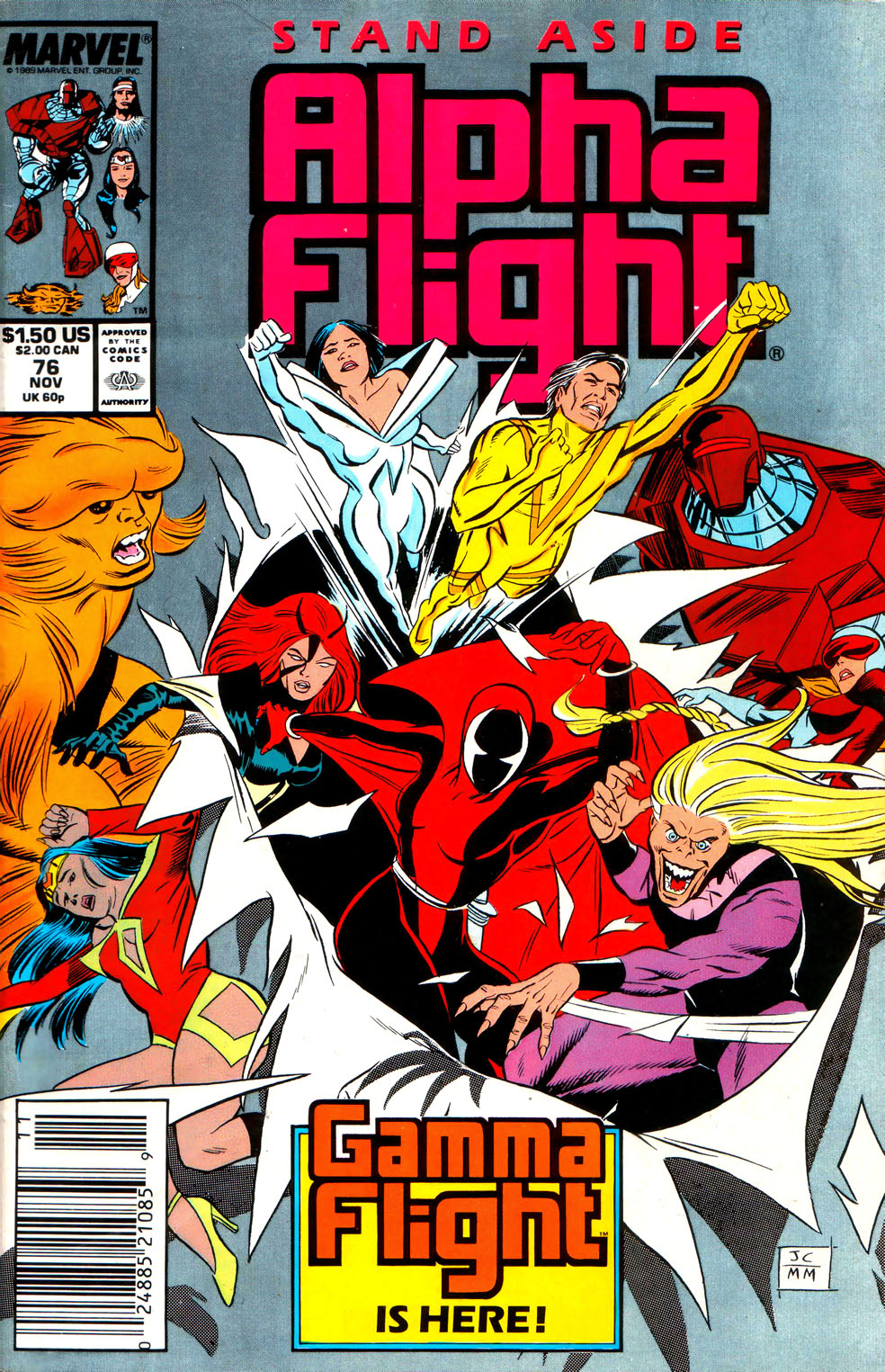Read online Alpha Flight (1983) comic -  Issue #76 - 1