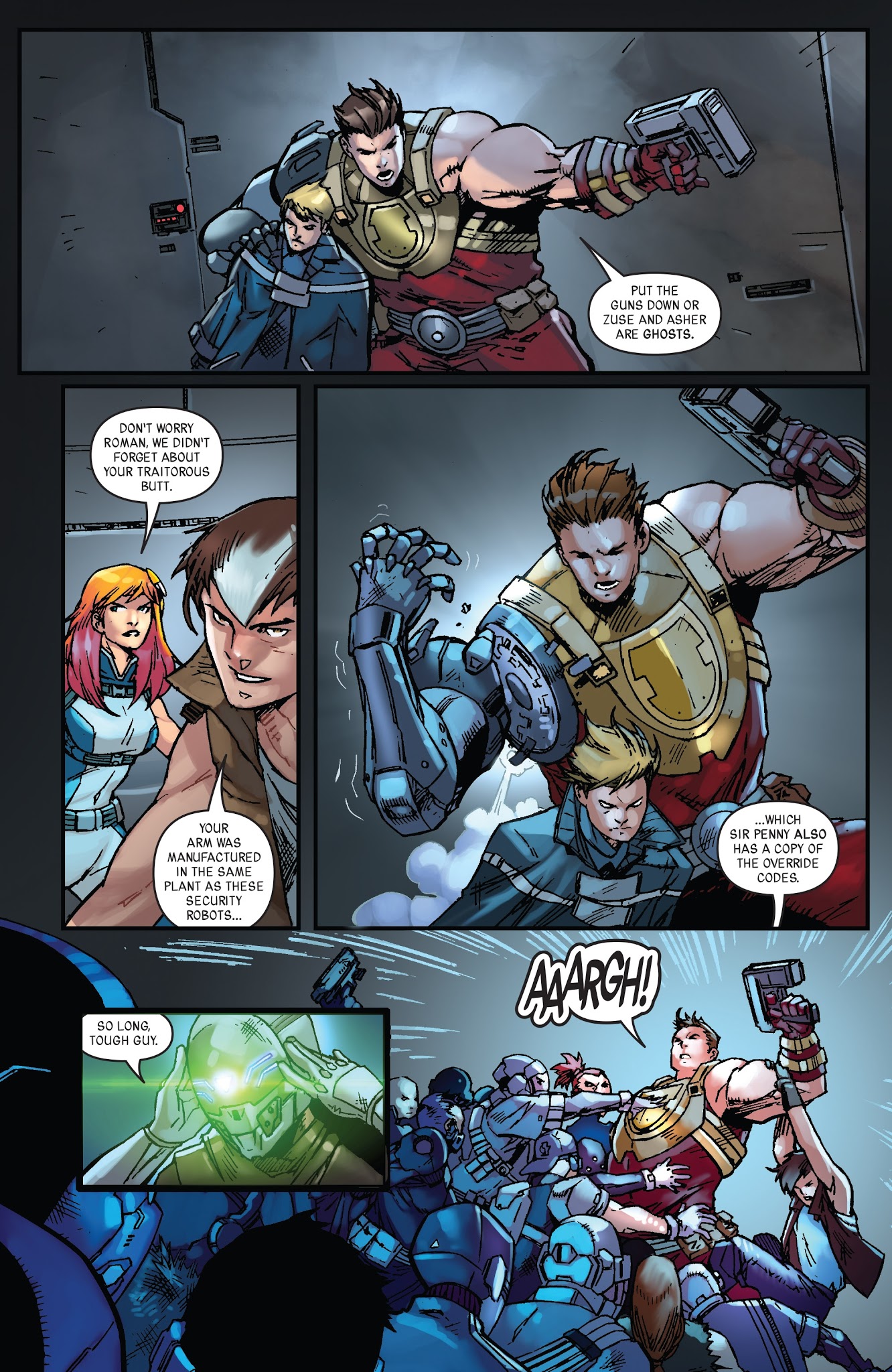 Read online BubbleGun (2017) comic -  Issue #5 - 11