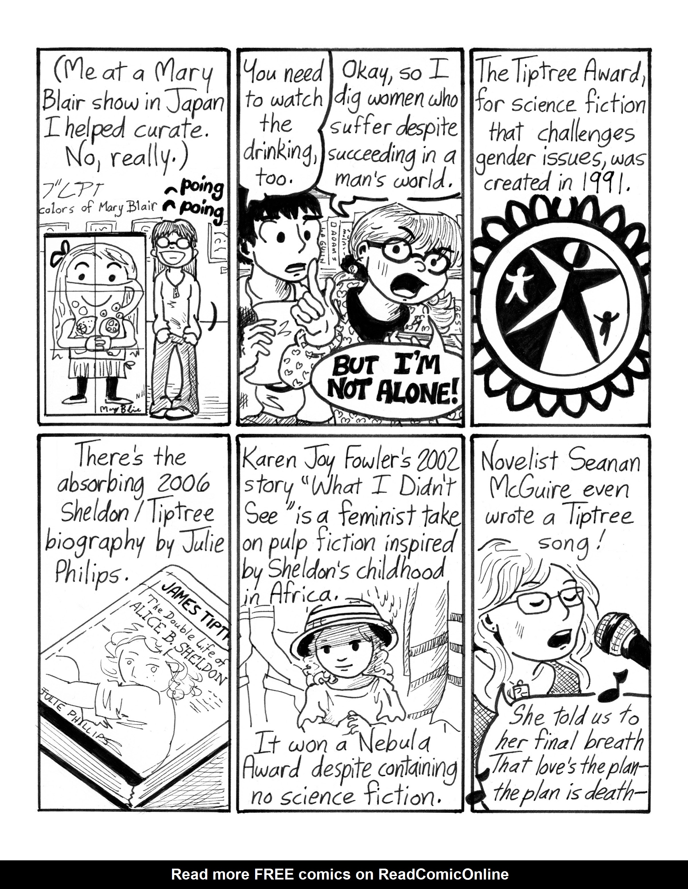 Read online The Big Feminist BUT: Comics About Women comic -  Issue # TPB (Part 1) - 72