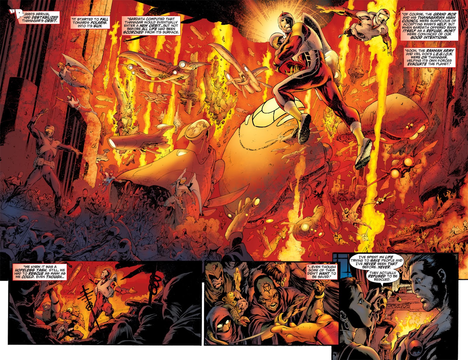 Rann/Thanagar War issue 1 - Page 9