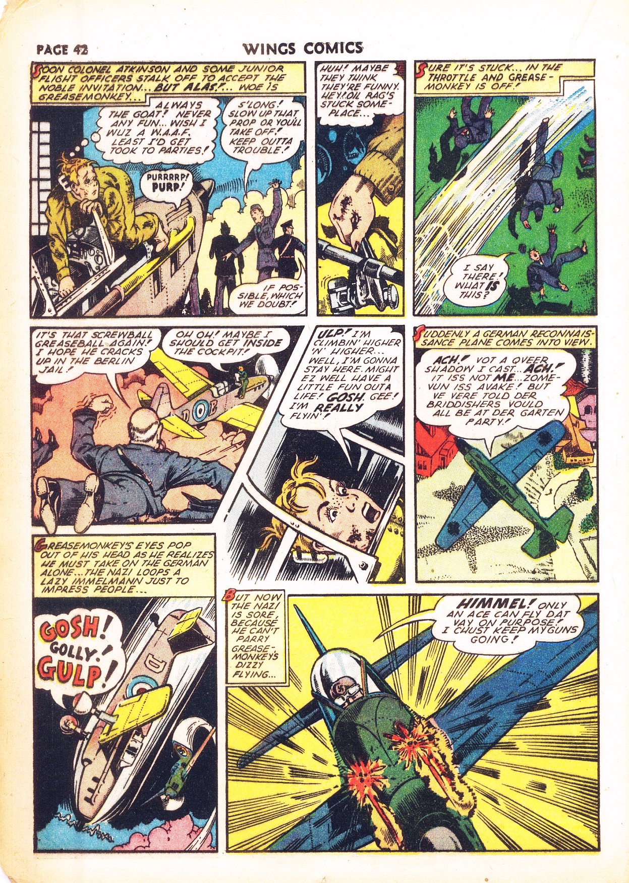 Read online Wings Comics comic -  Issue #26 - 44