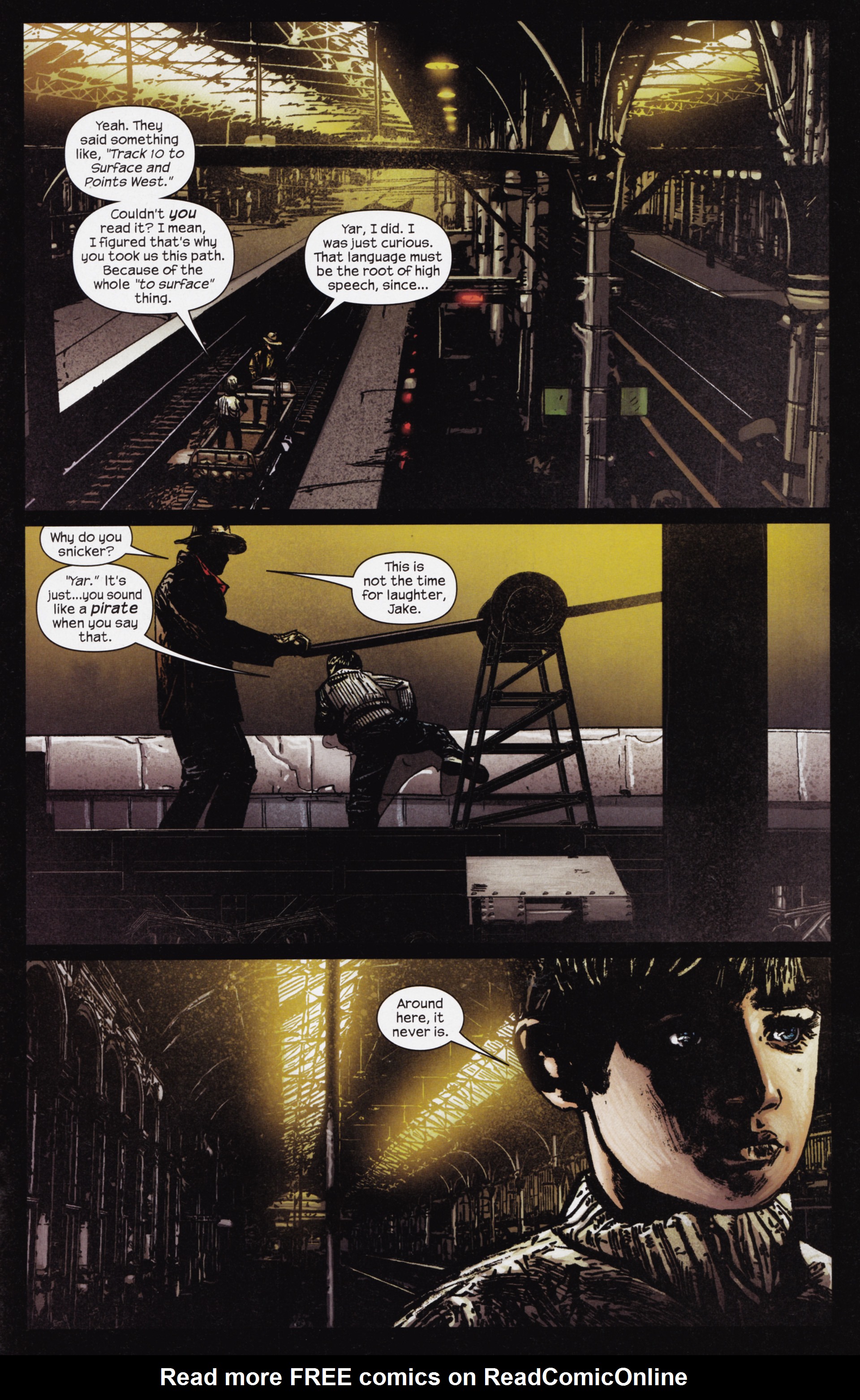 Read online Dark Tower: The Gunslinger - The Man in Black comic -  Issue #3 - 17