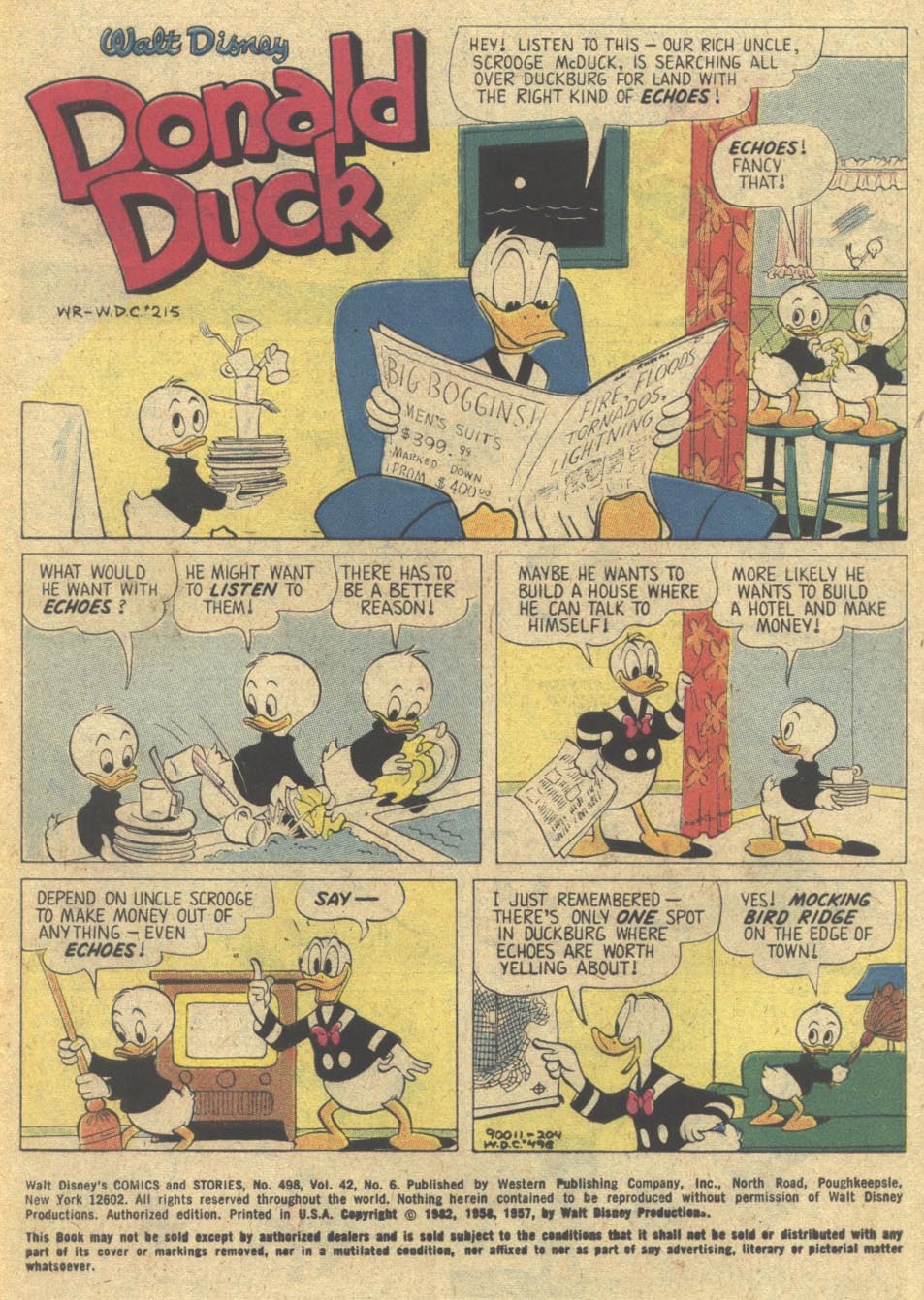 Read online Walt Disney's Comics and Stories comic -  Issue #498 - 3