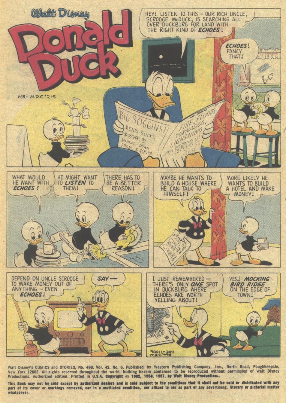 Walt Disney's Comics and Stories issue 498 - Page 3