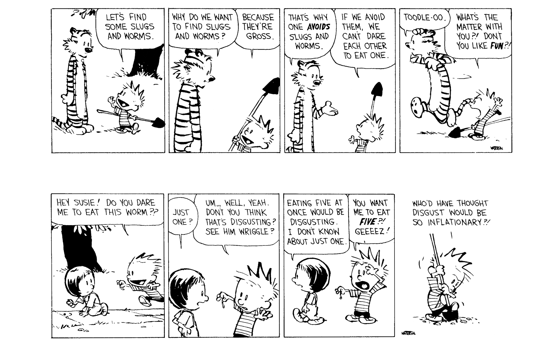 Read online Calvin and Hobbes comic -  Issue #9 - 114