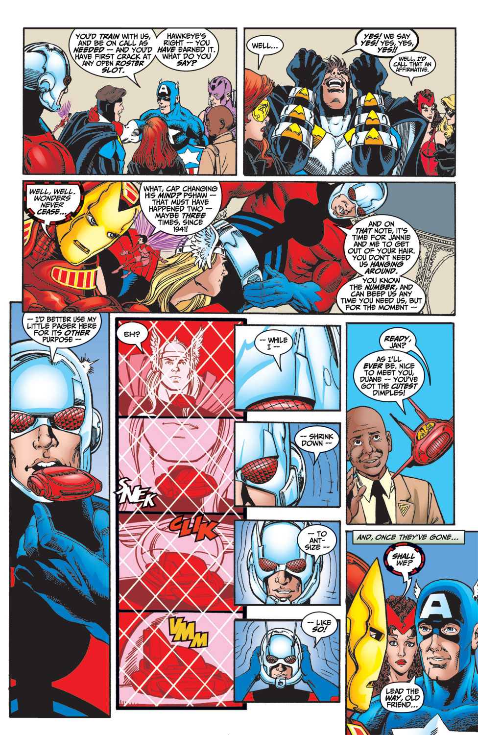 Read online Avengers (1998) comic -  Issue #4 - 21