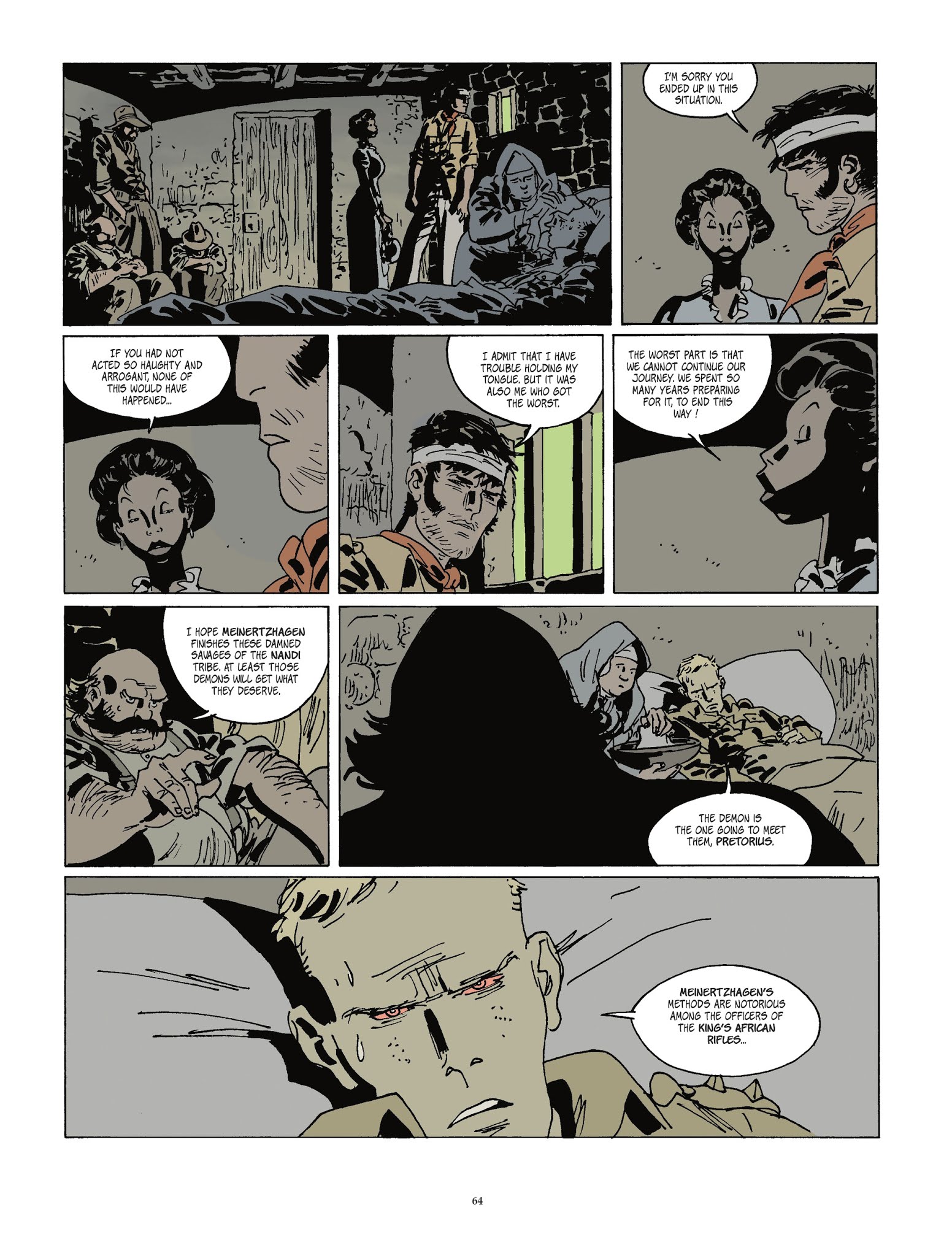 Read online Corto Maltese [GER] comic -  Issue #16 - 64