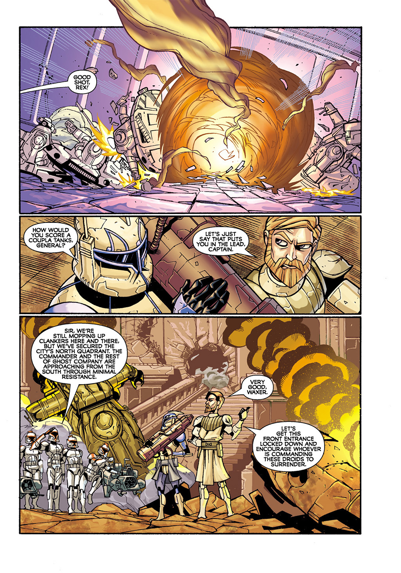 Read online Star Wars: The Clone Wars comic -  Issue #1 - 8