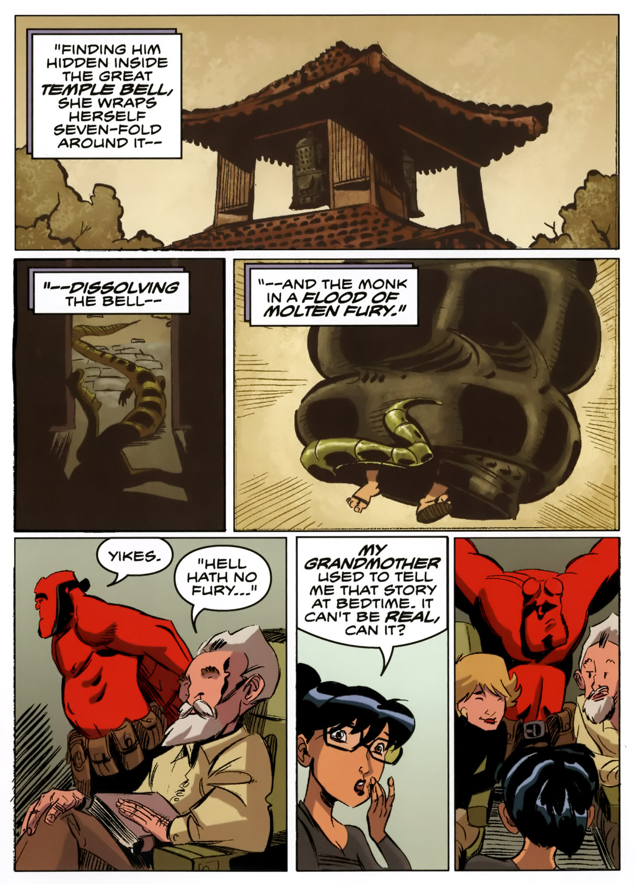 Read online Hellboy Animated: The Menagerie comic -  Issue # TPB - 11