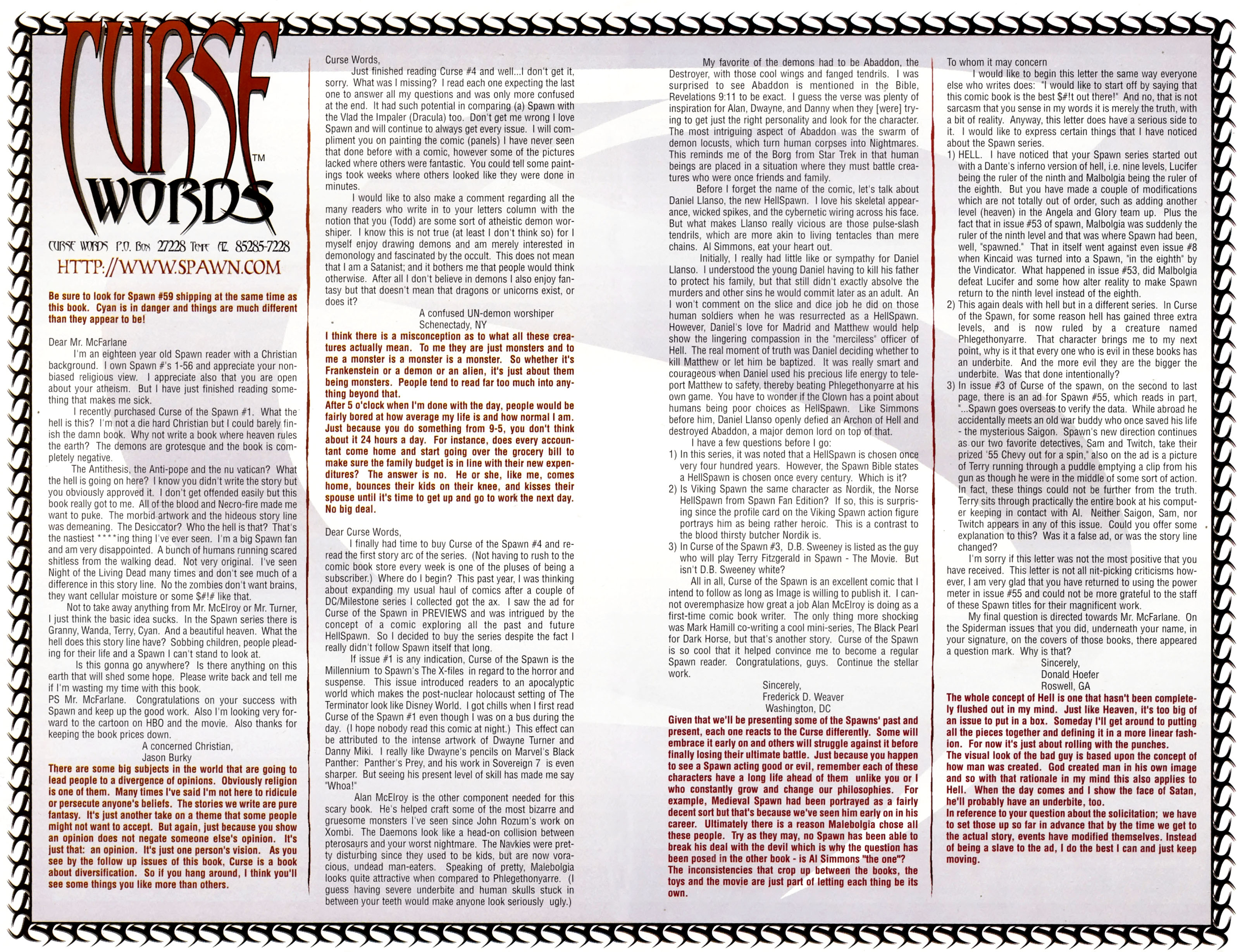 Read online Curse of the Spawn comic -  Issue #7 - 25