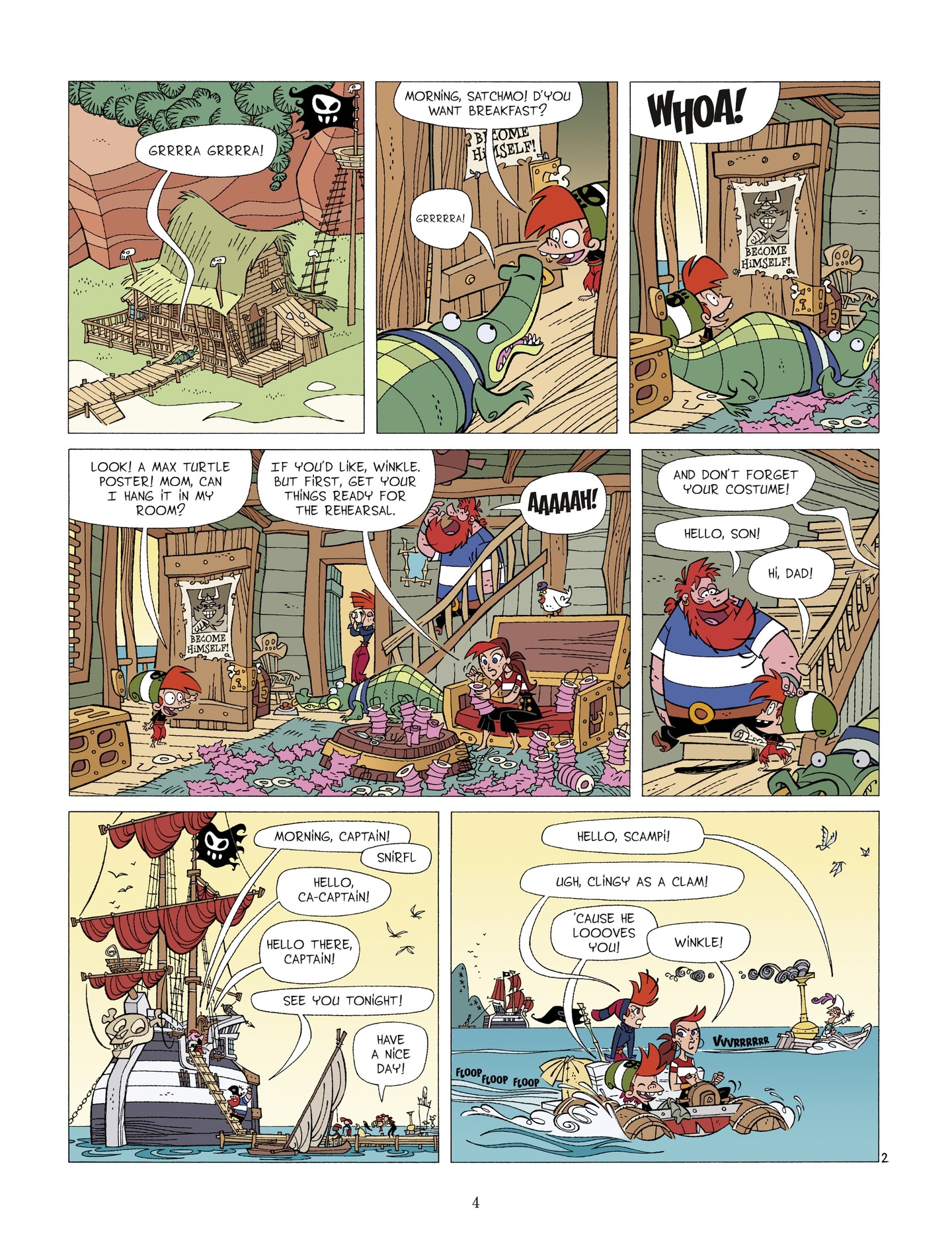 Read online Pirate Family comic -  Issue #2 - 4