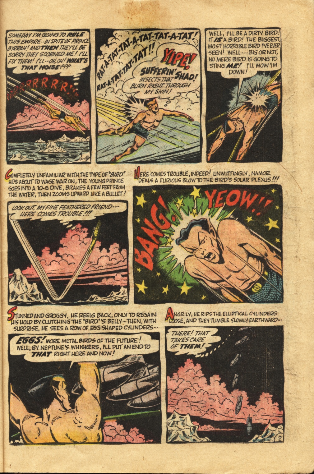 Read online Sub-Mariner Comics comic -  Issue #41 - 10