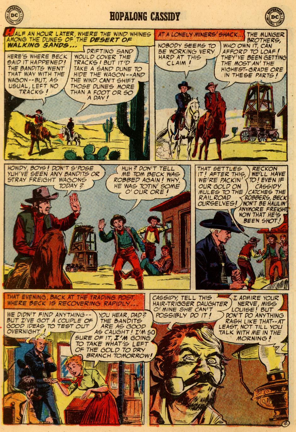 Read online Hopalong Cassidy comic -  Issue #94 - 18