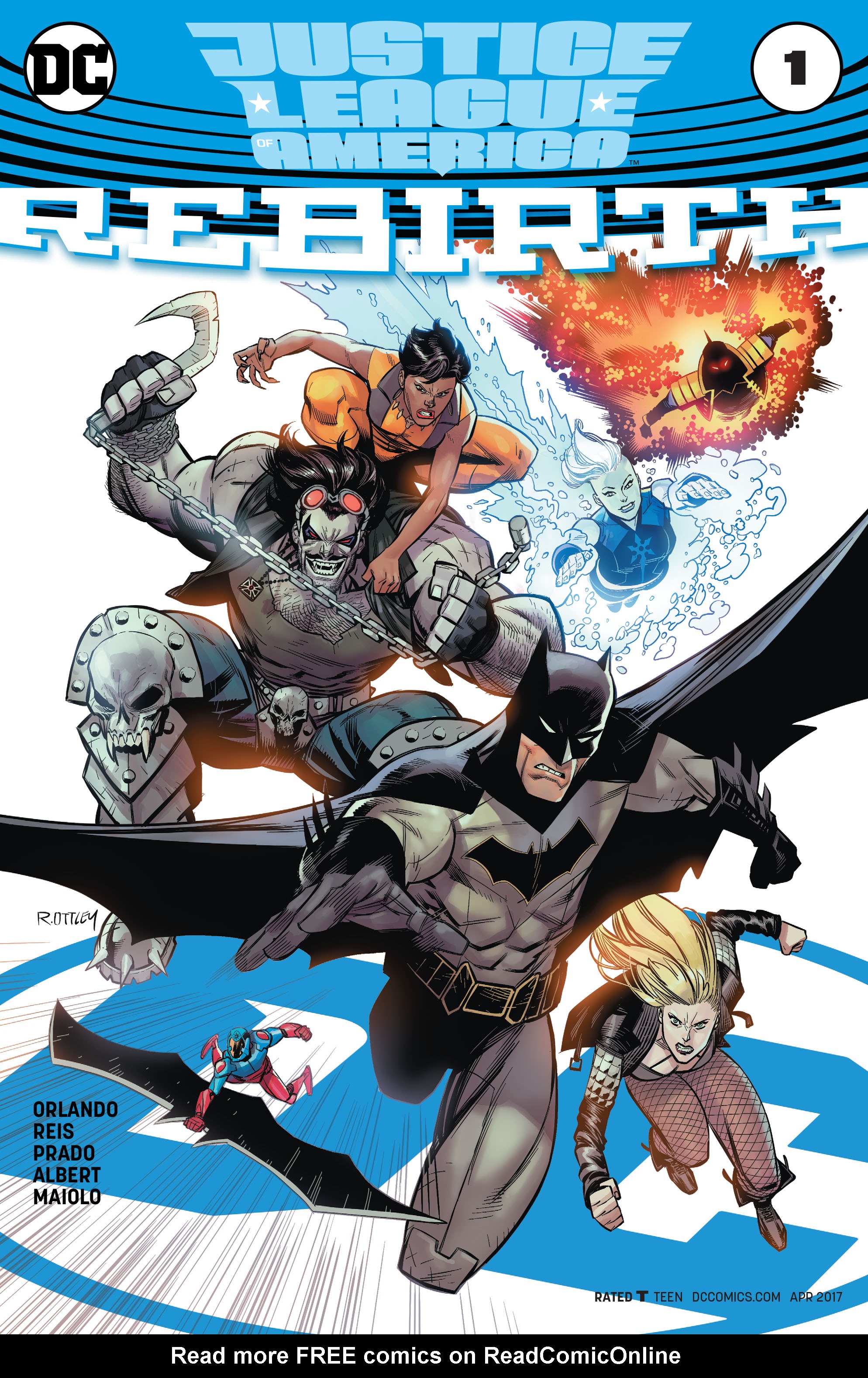 Read online Justice League of America: Rebirth comic -  Issue # Full - 3