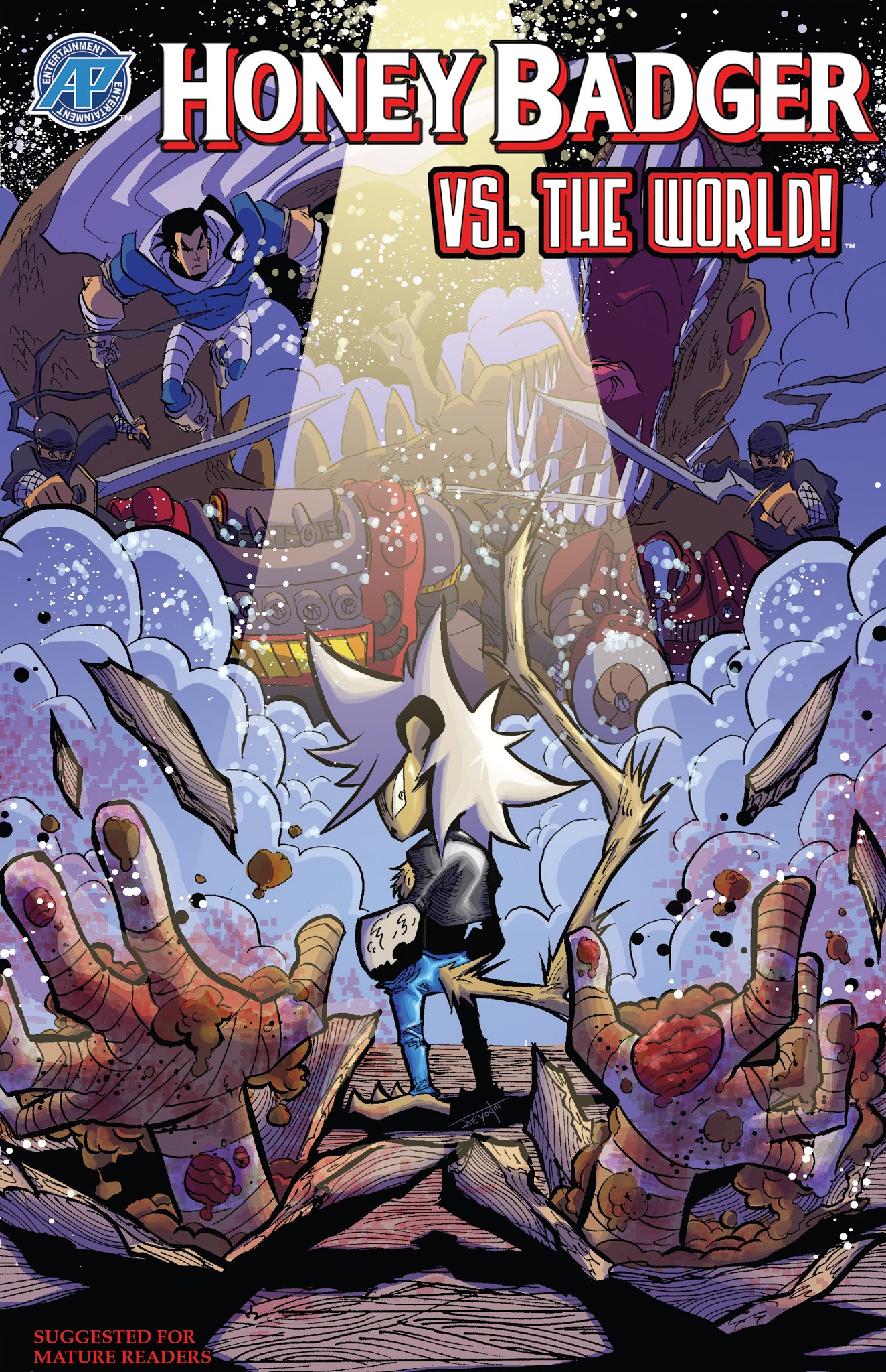 Read online Honey Badger vs. The World comic -  Issue # Full - 27