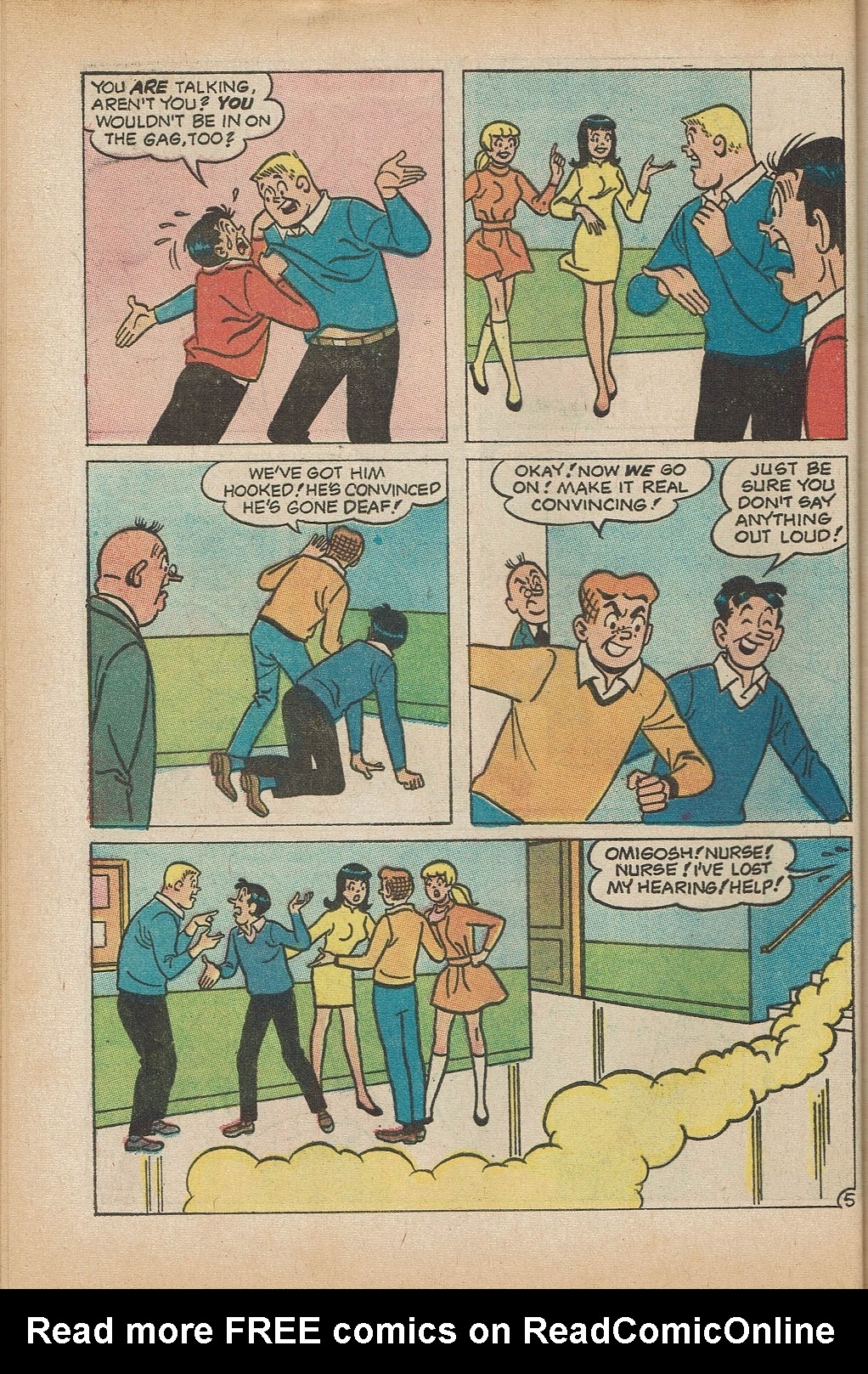 Read online Reggie and Me (1966) comic -  Issue #36 - 31